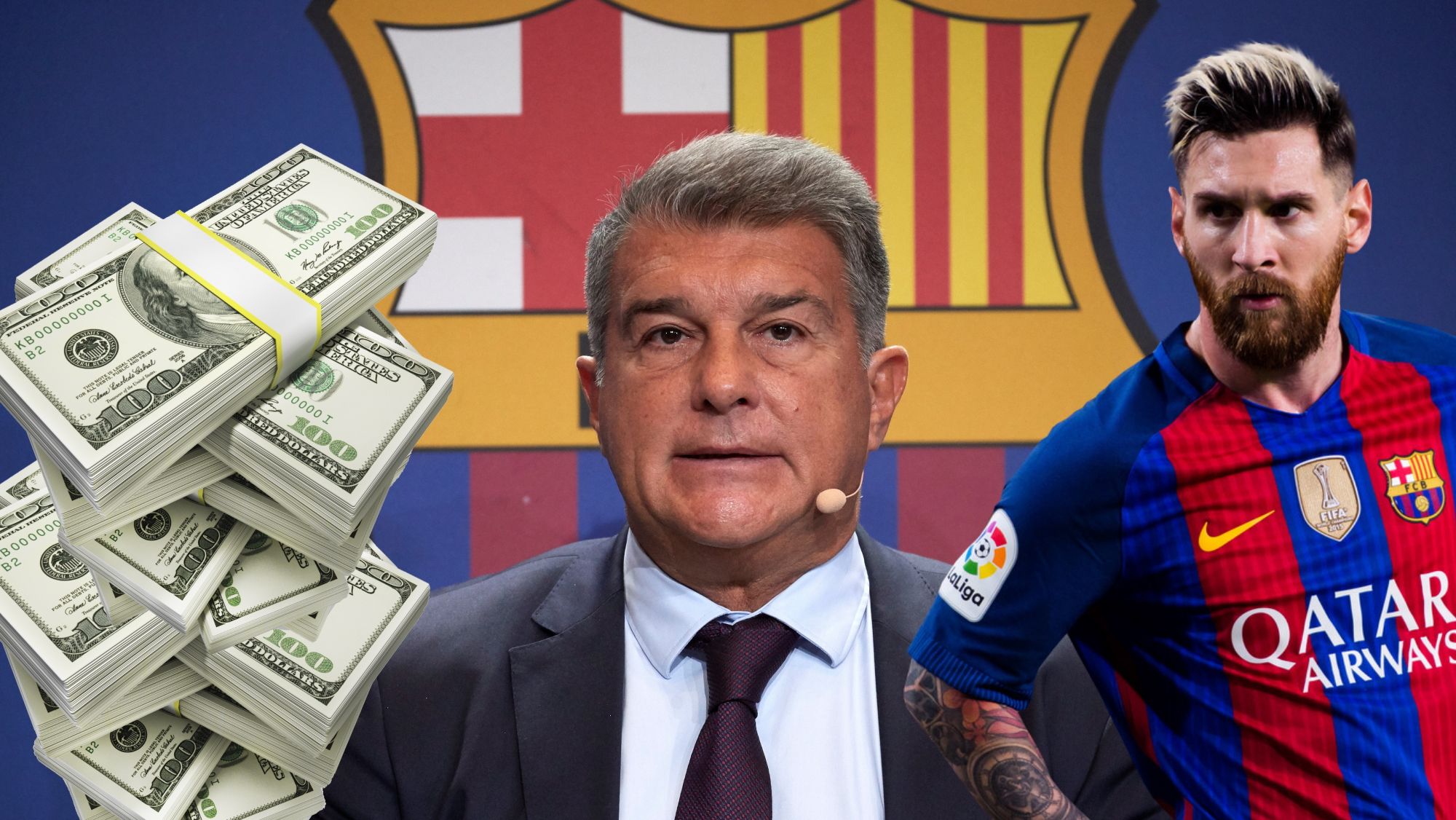 Lo nunca visto el Barça tiene que pagarle a Messi un dineral en los próximos dos años