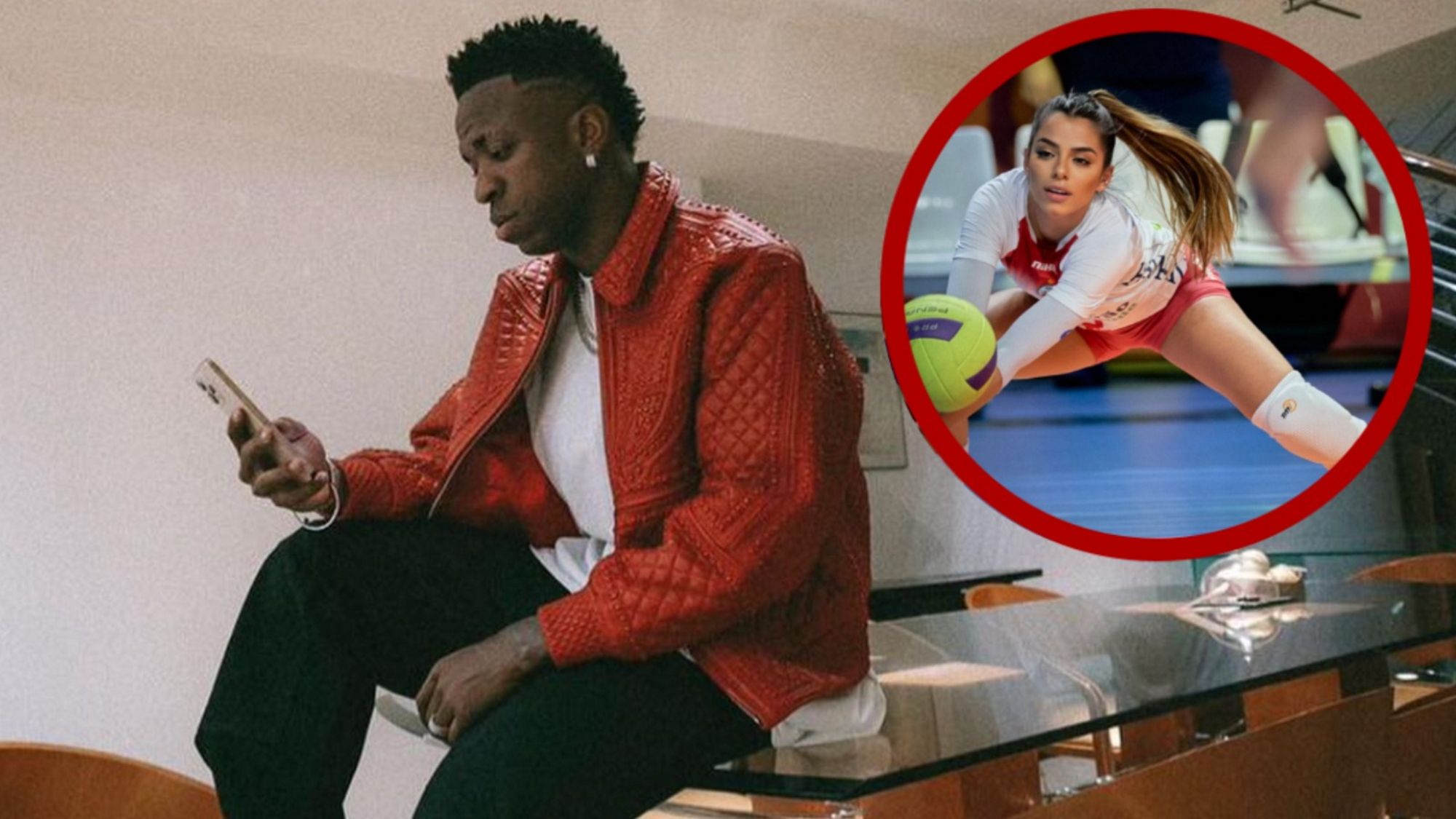 Vinicius, pillado con su nueva novia juega al voley y tiene 12 millones de seguidores Vinicius, pillado con su nueva novia juega al voley y tiene 12 millones de seguidores