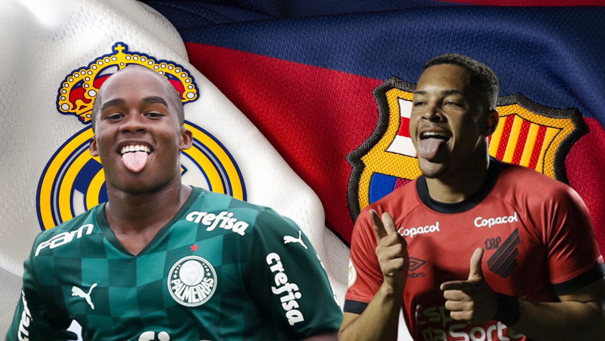 Endrick y Vitor Roque, fichajes de Real Madrid y Barça Endrick y Vitor Roque, fichajes de Real Madrid y Barça