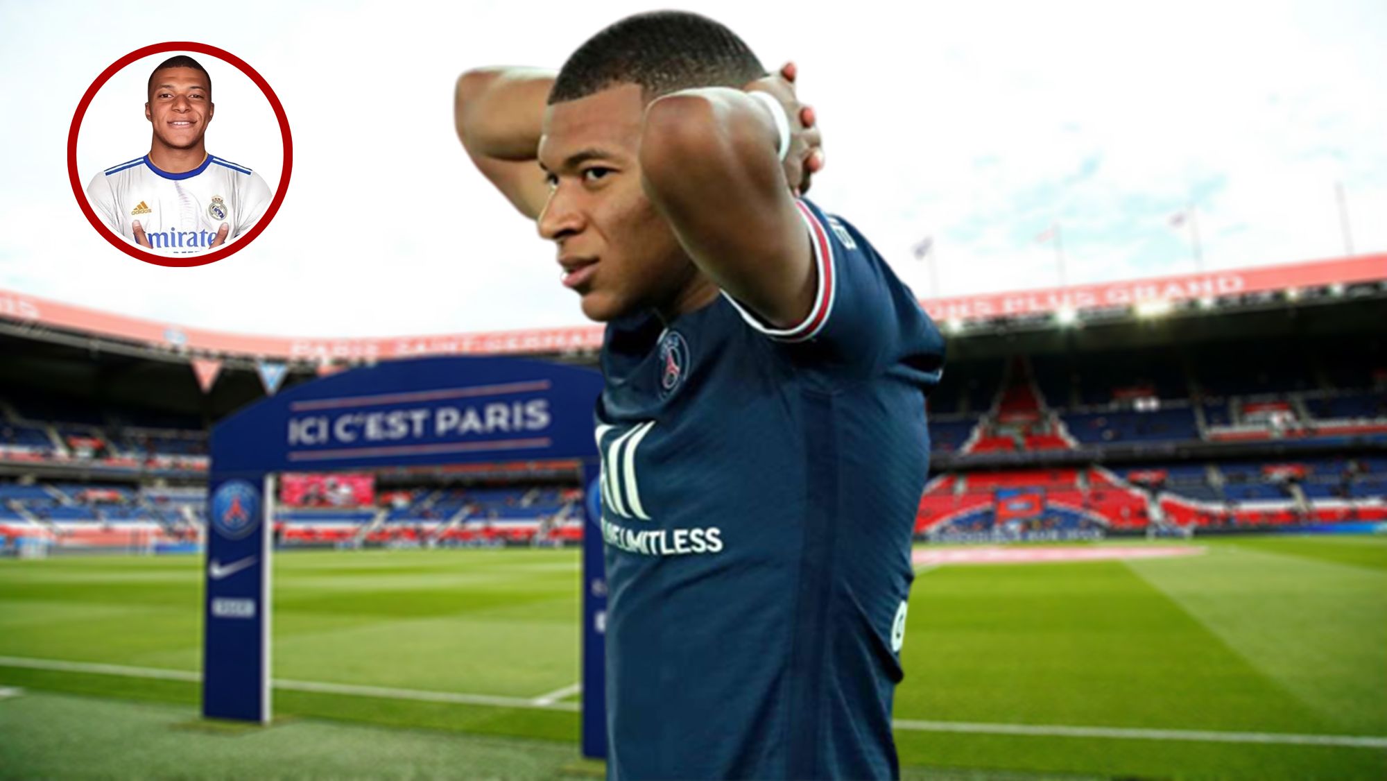 Kylian Mbappé ha sido descartado por el PSG de la gira