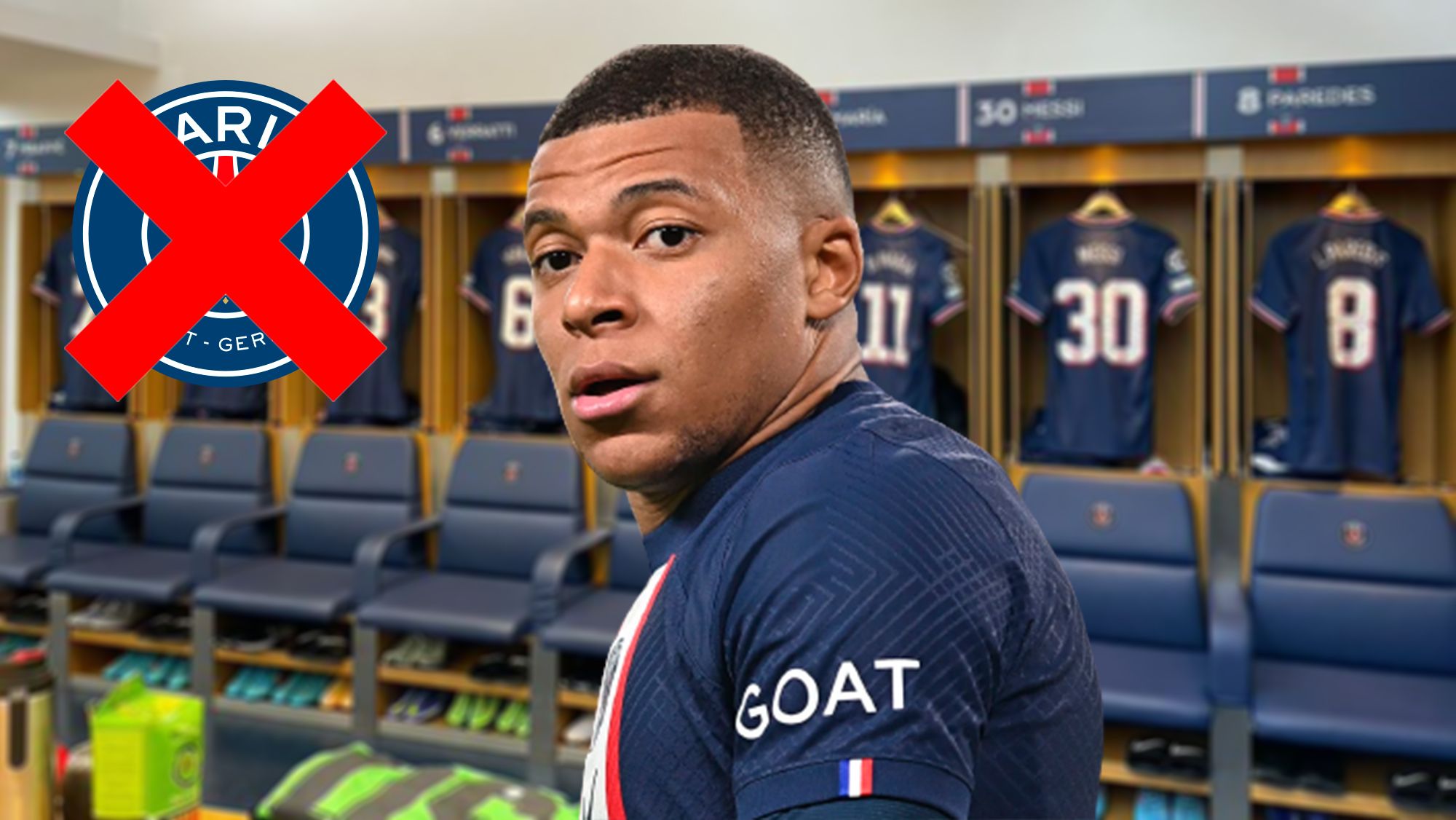 6 compañeros de Mbappé le quieren fuera del PSG