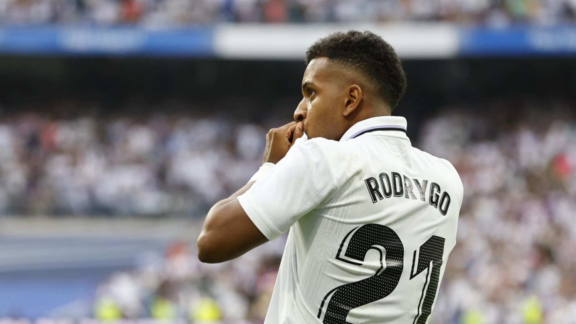Rodrygo Goes trabaja en pretemporada para llegar de la mejor forma