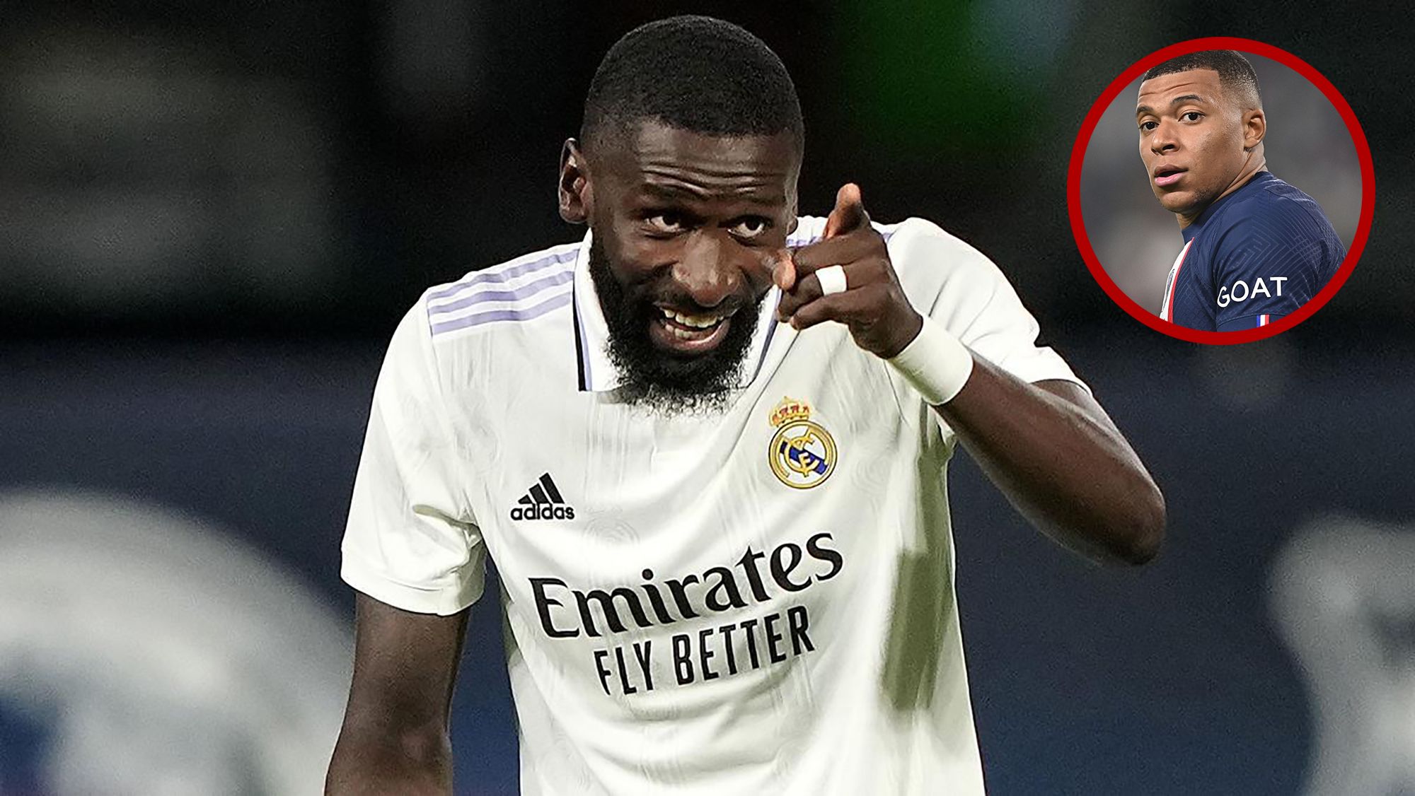 Rüdiger lanza una indirecta brutal a Mbappé“Hermano, si quieres es...”