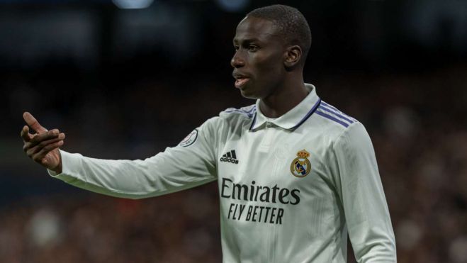 Ferland Mendy esta temporada con el Real Madrid Ferland Mendy esta temporada con el Real Madrid