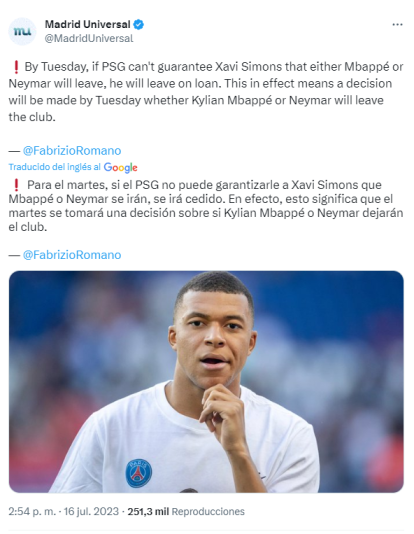 Fabrizio Romano da más pistas Fabrizio Romano da más pistas