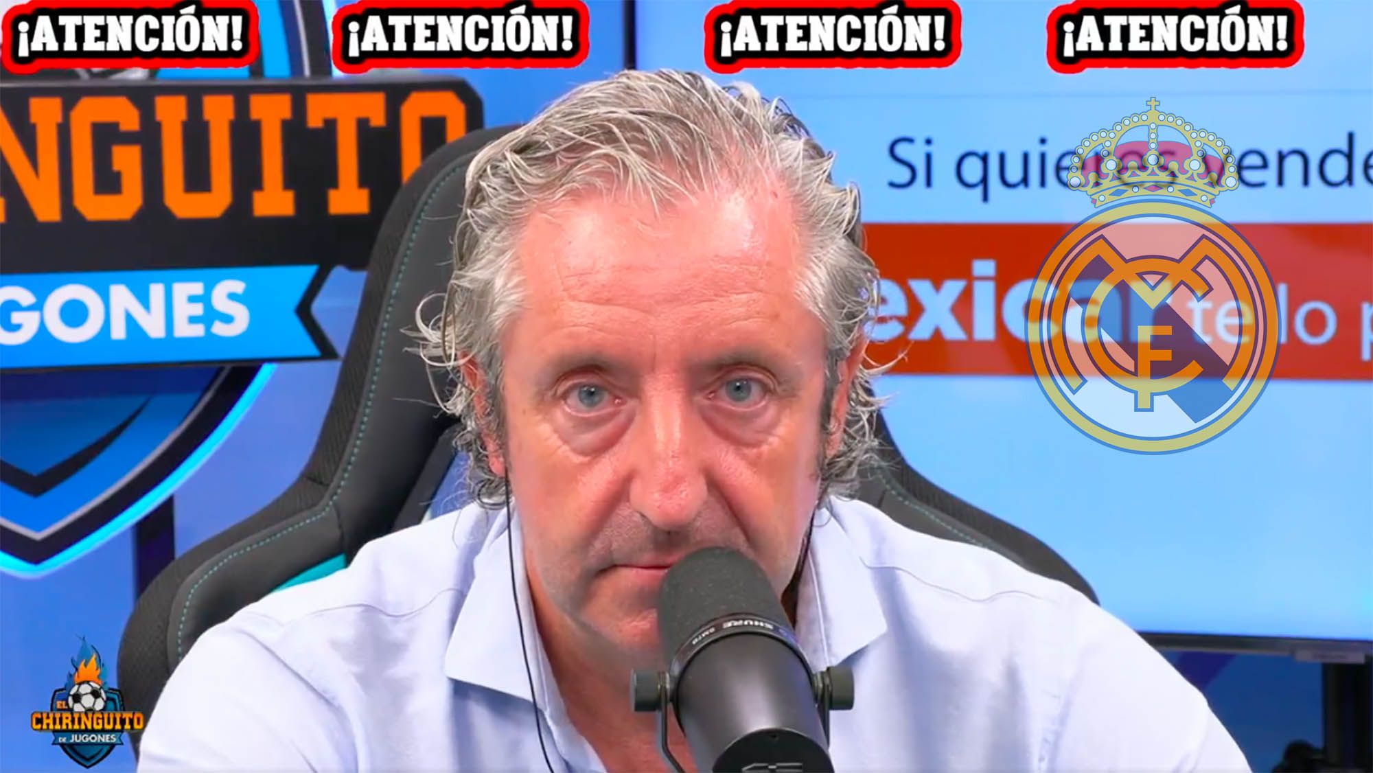 Pedrerol hace de portavoz del Real Madrid y suelta en directo el gran bombazo sobre Mbappé