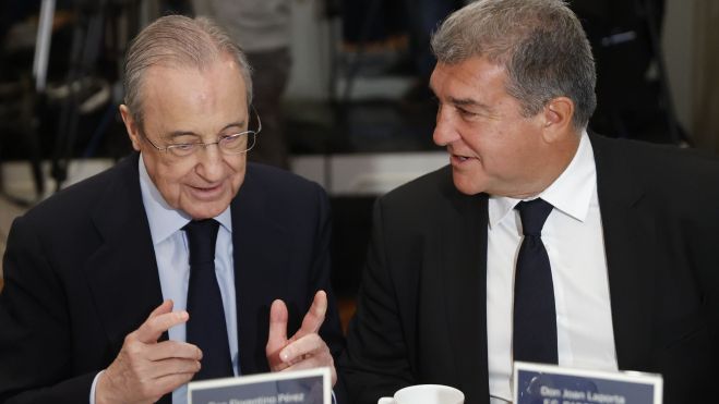 Florentino Pérez y Joan Laporta