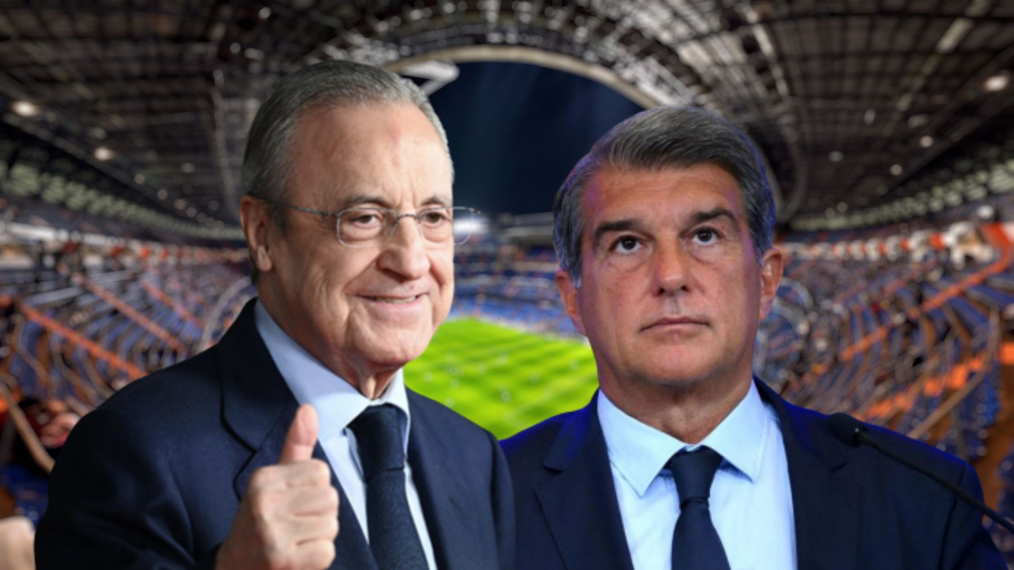 Florentino humilla de nuevo a Laporta la gestión del madridista sonroja al culé