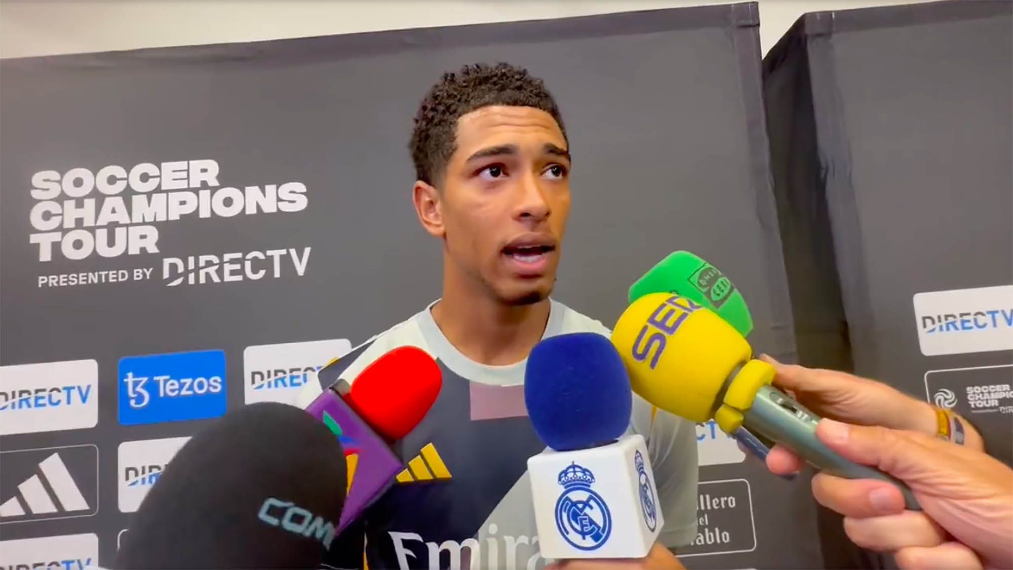 El sorprendente adjetivo en español utilizado por Bellingham para definir su gol 