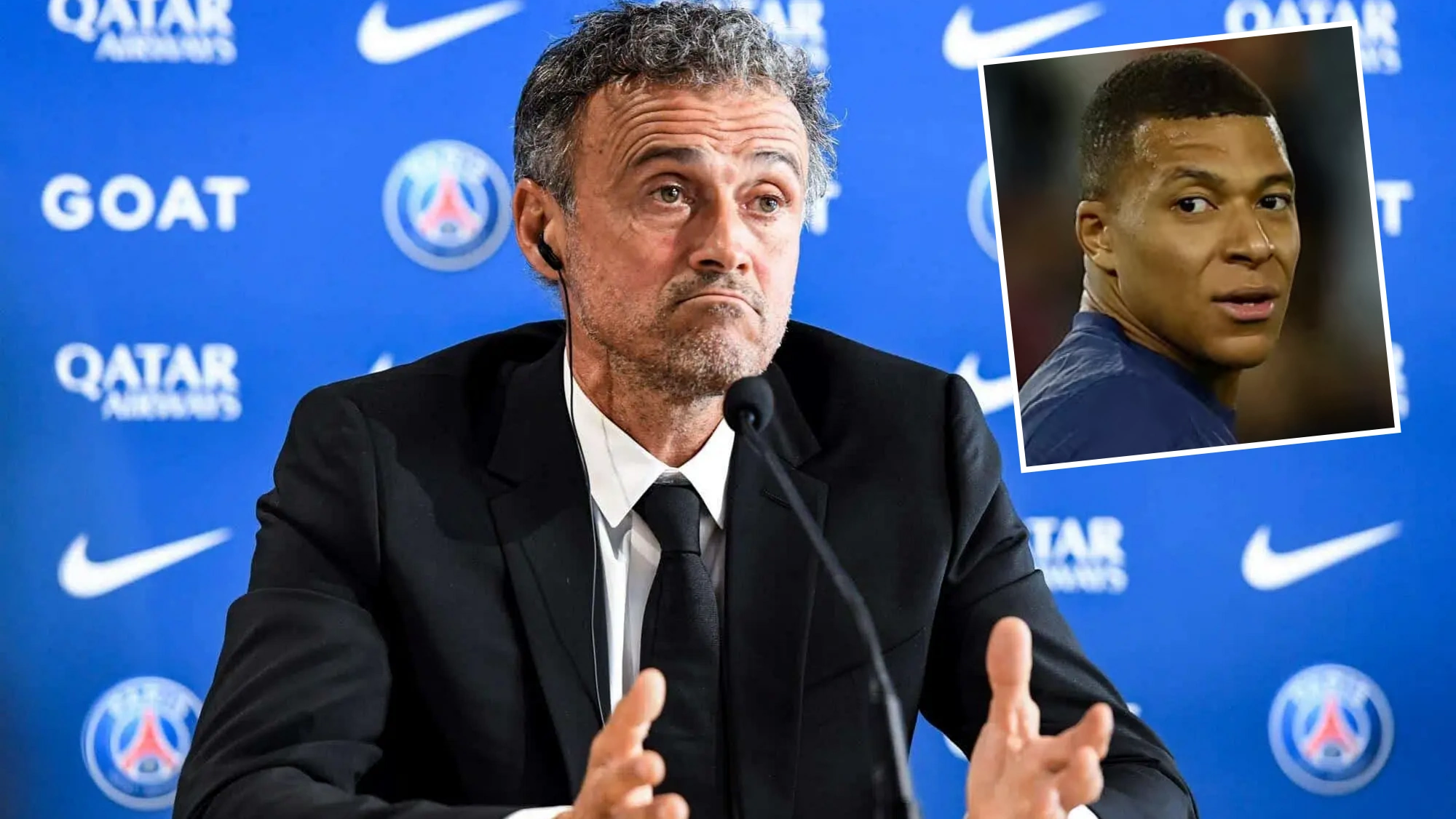 Luis Enrique empuja a Mbappé lejos del PSG y reclama a gritos la llegada de sustitutos