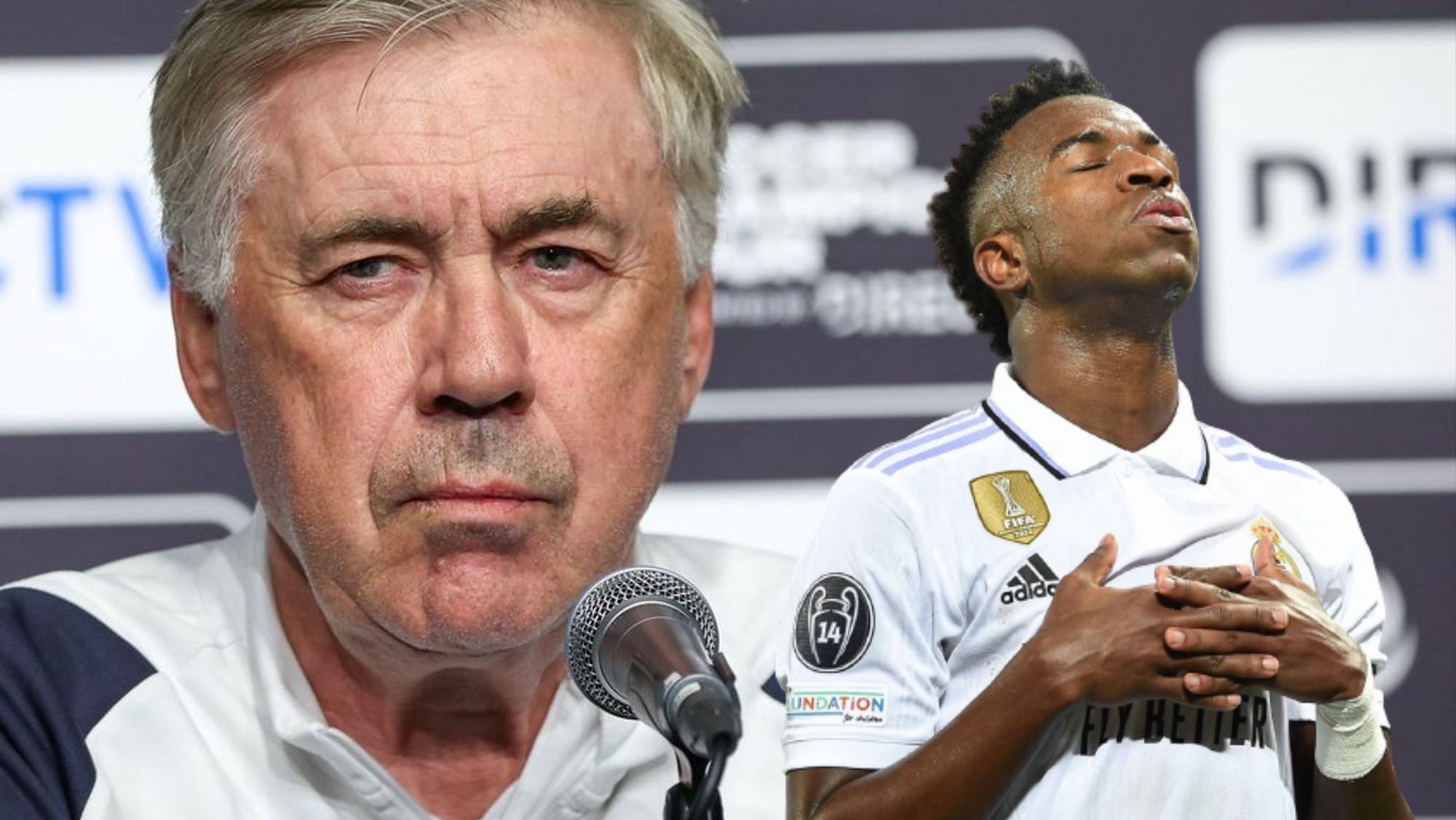 Carletto opina sobre Vinicius y los aficionados estallan contra el italiano