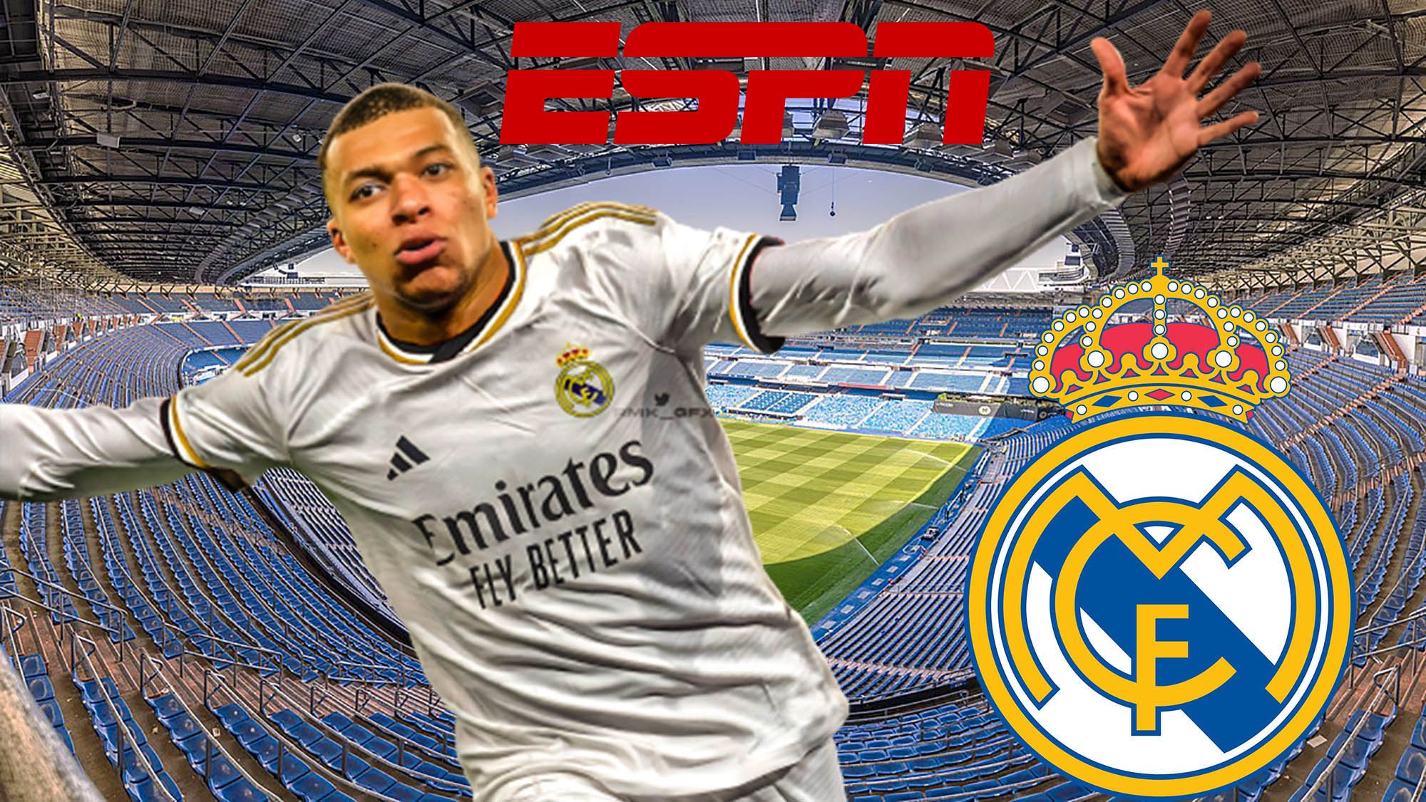 ESPN adelanta la fecha máxima que el Madrid maneja para presentar a Mbappé
