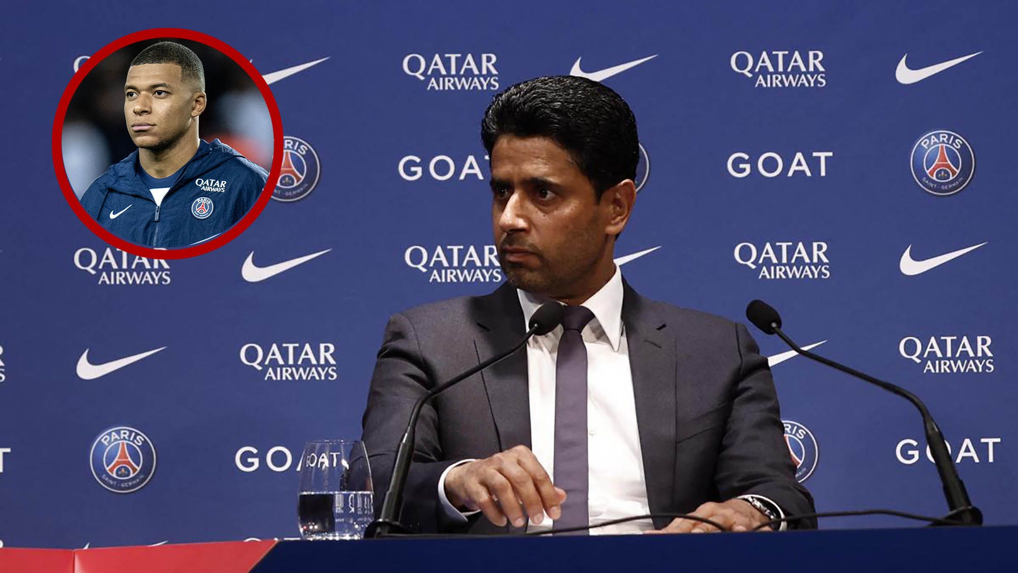Brutal ataque de Al Khelaïfi a Mbappé, que no desaprovecha ni una ocasión“Los jugadores con h...”  Brutal ataque de Al Khelaïfi a Mbappé, que no desaprovecha ni una ocasión“Los jugadores con h...”