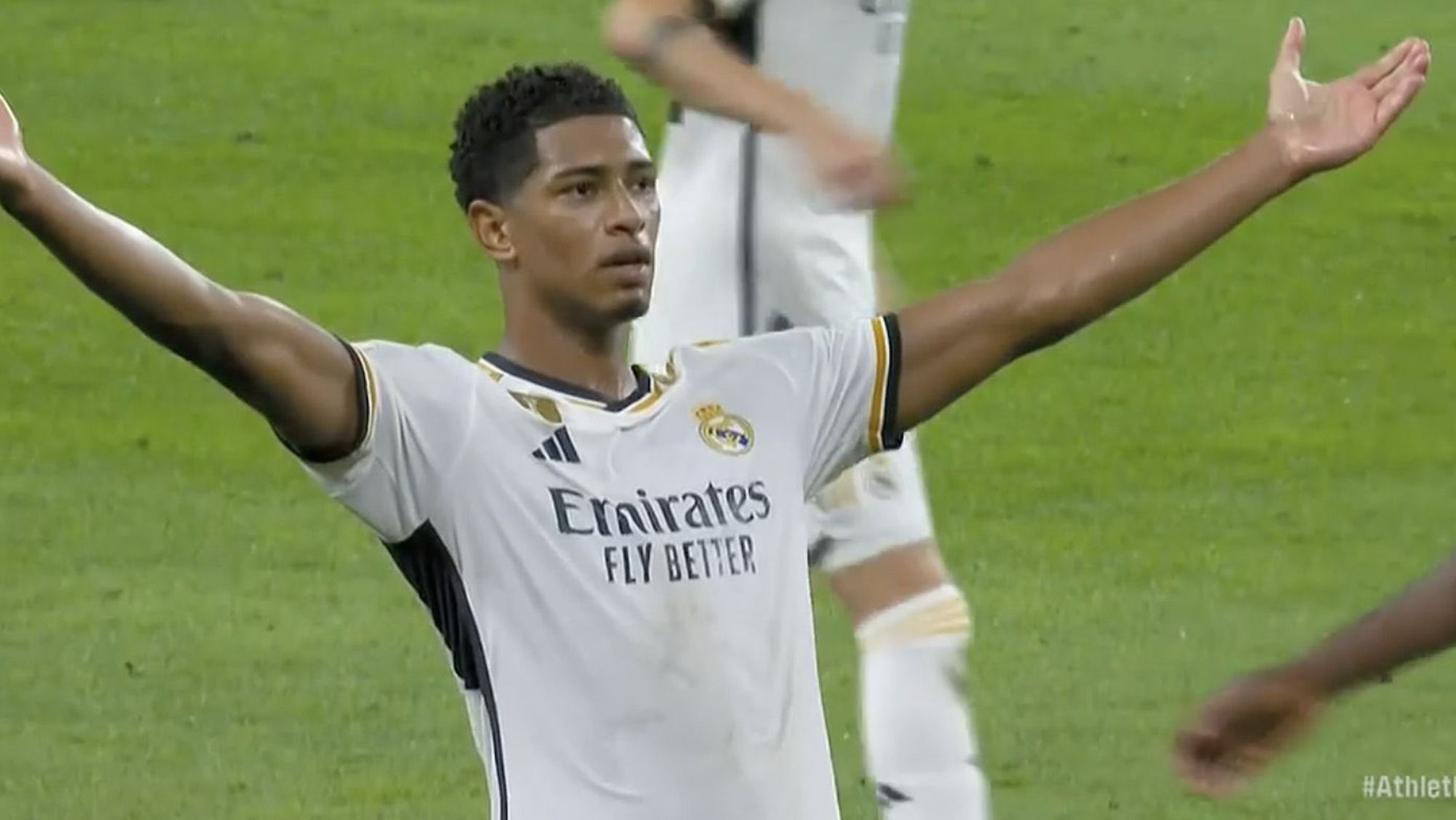 El Real Madrid realiza una primera mitad excelente 0 2 con golazos de Rodrygo y Bellingham