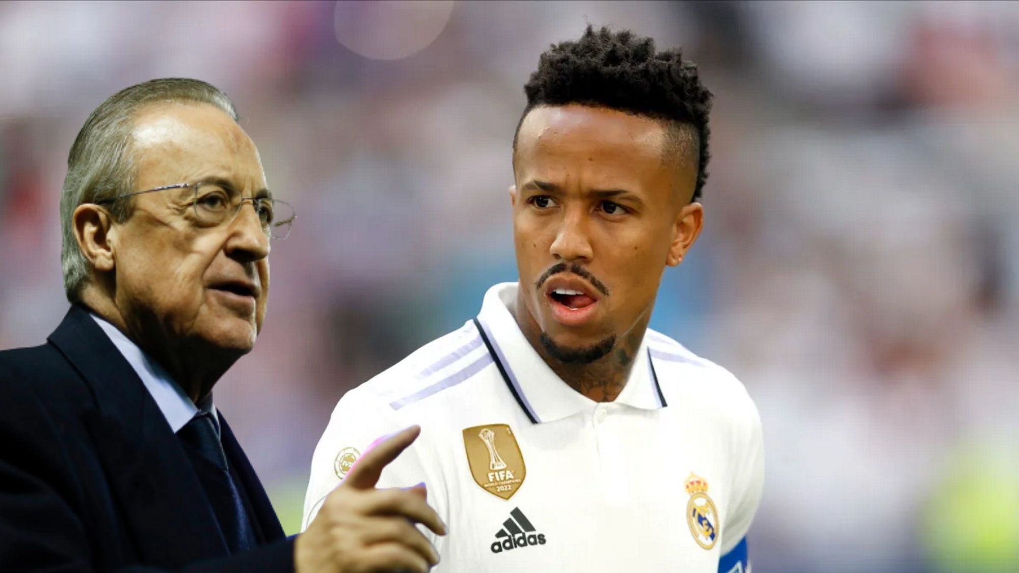 Florentino y JAS trazan una estrategia para suplir a Militao se cuece un fichaje Florentino y JAS trazan una estrategia para suplir a Militao se cuece un fichaje