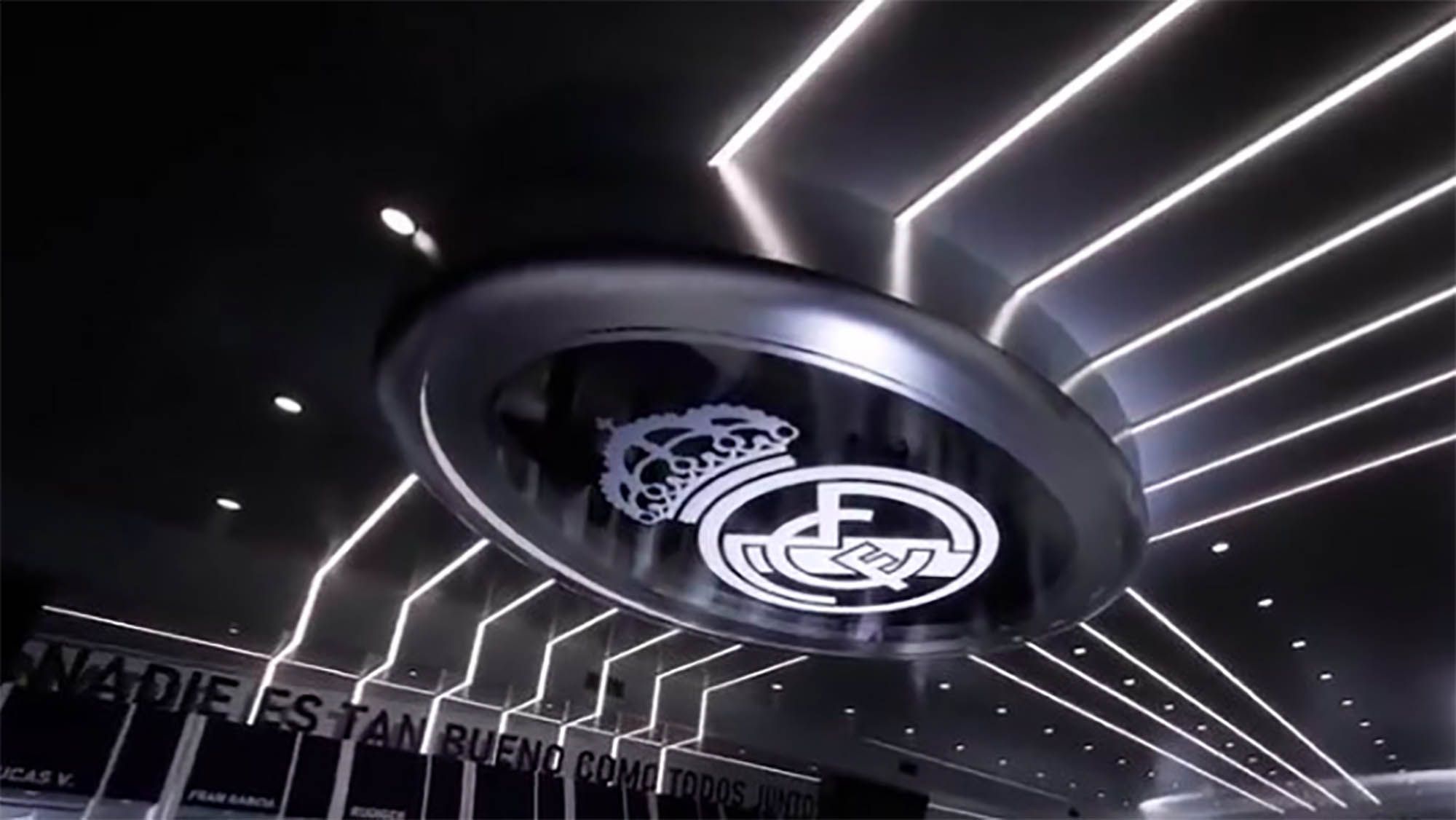 Impresiona solo de verlose filtra el aspecto del nuevo vestuario local del Real Madrid