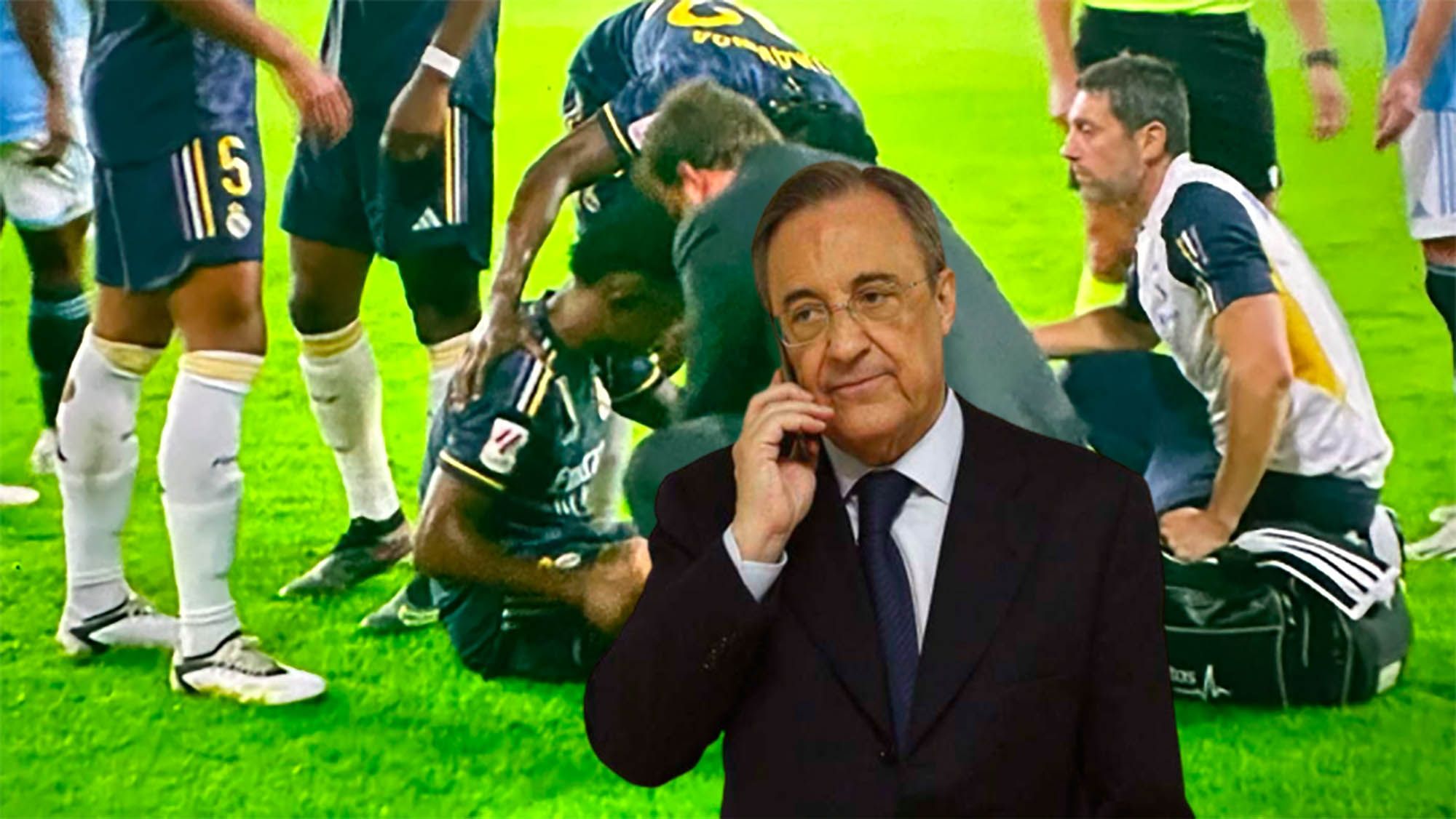 La lesión de Vinicius lo cambia todola posible baja del brasileño ‘mosquea’ a Florentino