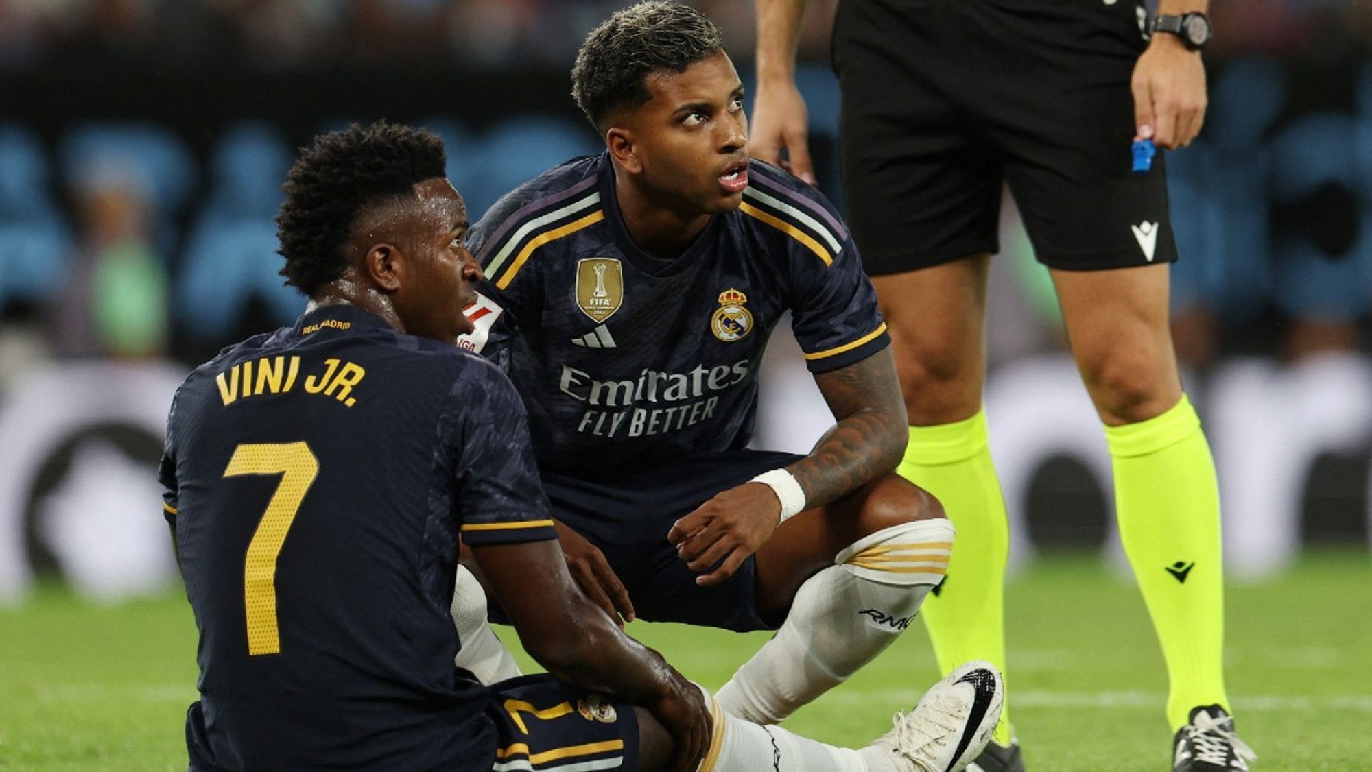 La versión oficial del Real Madrid sobre la lesión de Vinicius hay fecha de regreso