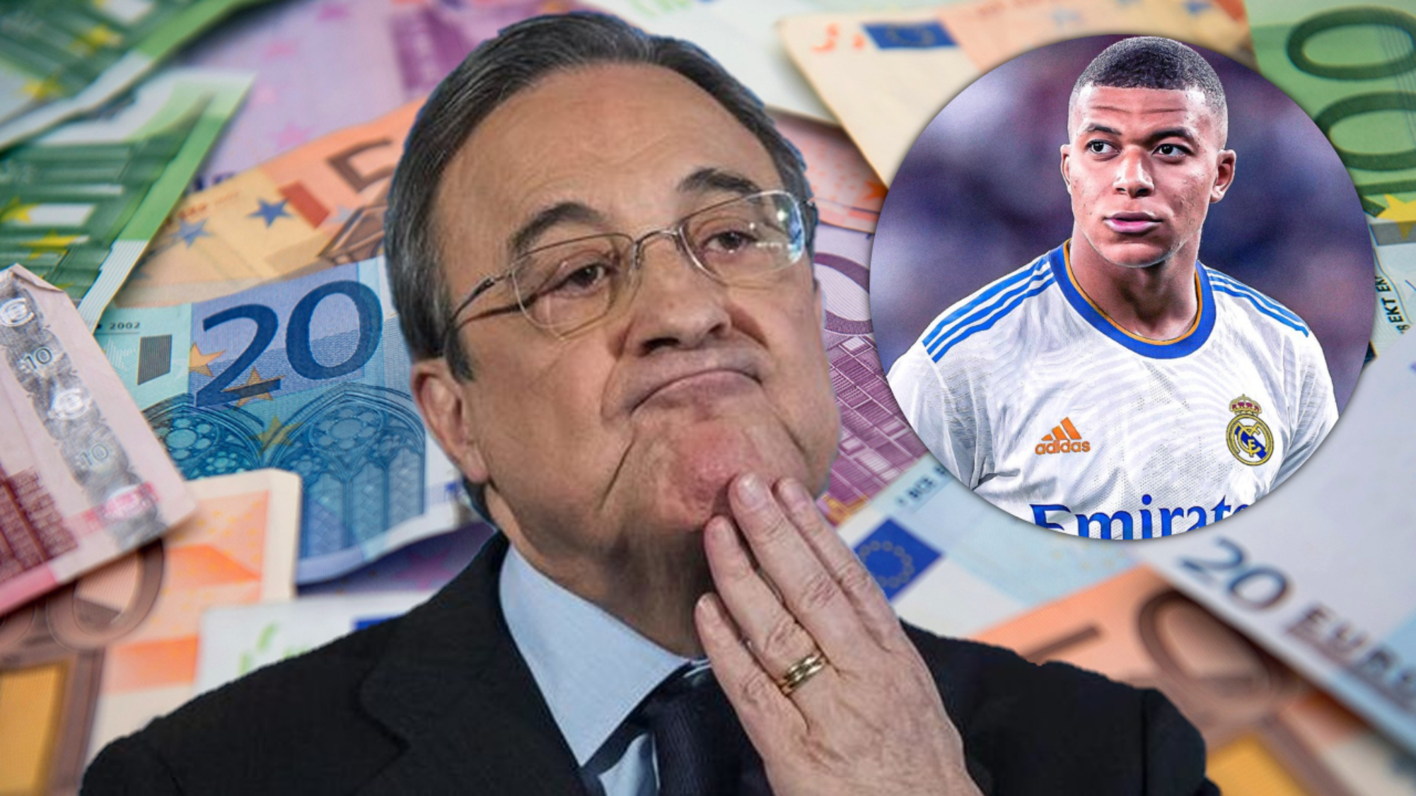 El 'Plan B' de Florentino gana enteros 100 millones de una tacada si se cae Mbappé