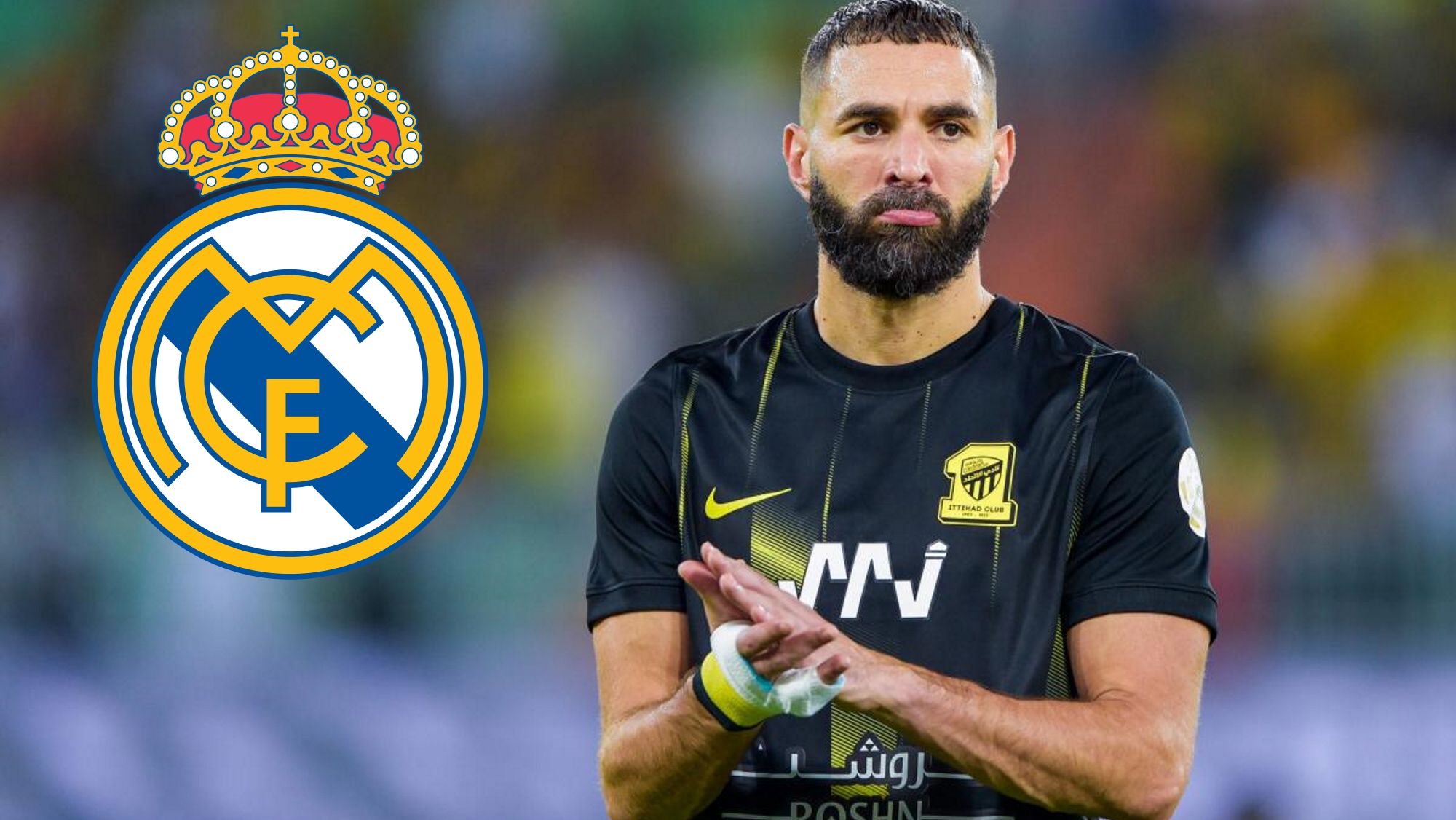 El gesto de Benzema que pondrá los pelos de punta a todo el madridismo su cara lo dice todo