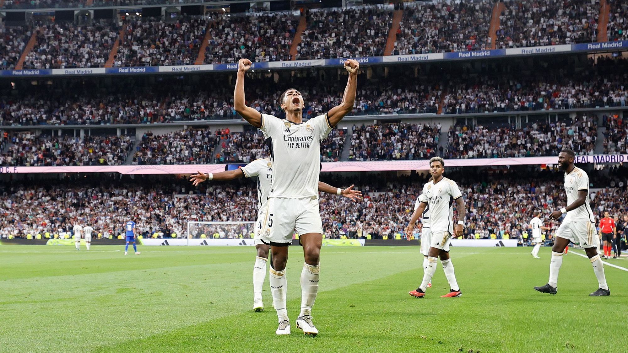 El Real Madrid supera la dura prueba de Bordalás: victoria de las que ganan títulos