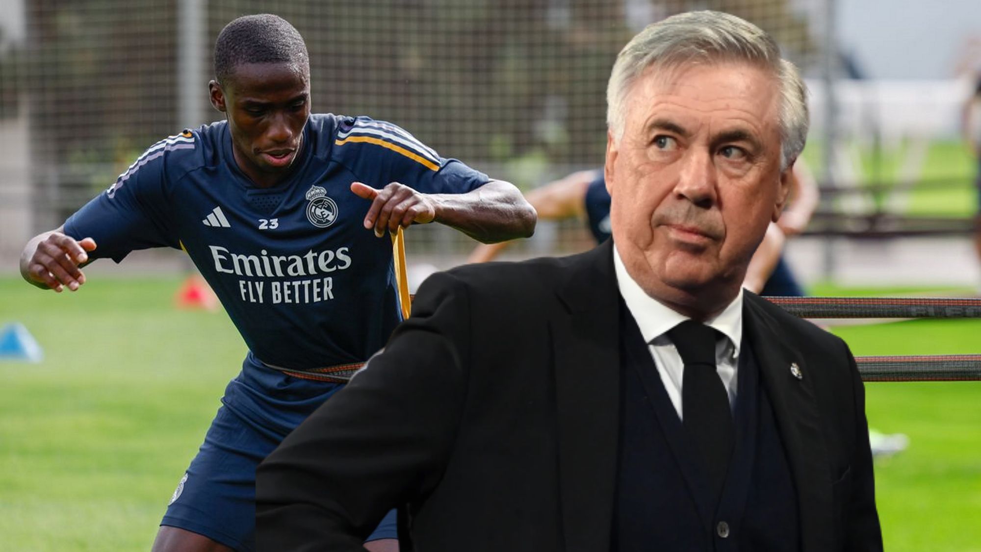 Mendy se fue a por Ancelotti al escuchar el piropo del mister: “No me to…” Mendy se fue a por Ancelotti al escuchar el piropo del mister: “No me to…”