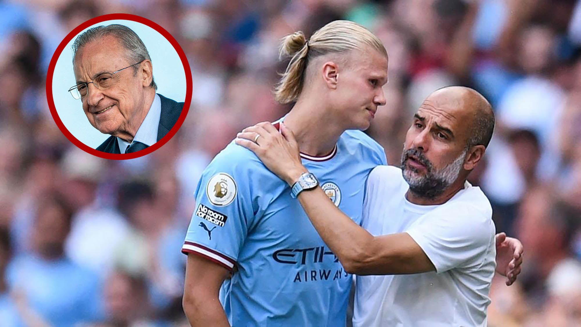 Guardiola impone a Haaland una cláusula ‘anti Real Madrid’el noruego escucha la oferta del City