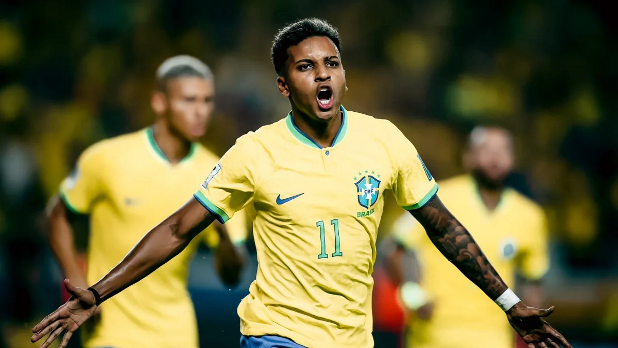 Rodrygo brilla con Brasil y pone en jaque a L’Équipe y France Football actuación de 10