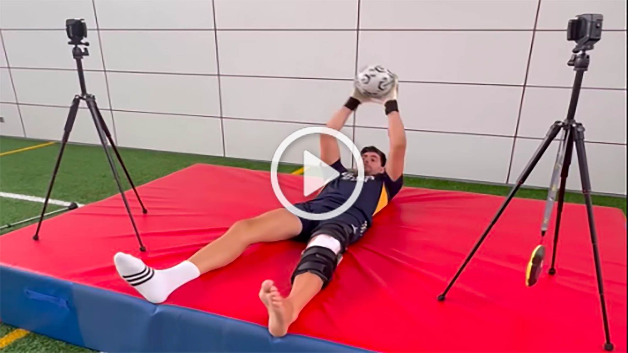 Courtois sorprende con su trabajo de recuperaciónel belga se machaca para regresar cuanto antes Courtois sorprende con su trabajo de recuperaciónel belga se machaca para regresar cuanto antes