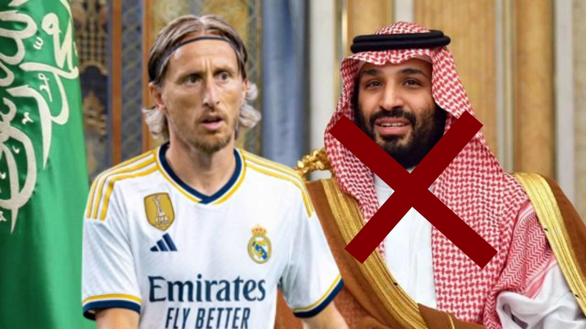 Luka Modric rechazó a Arabia de nuevo gracias a su amor por el Real Madrid