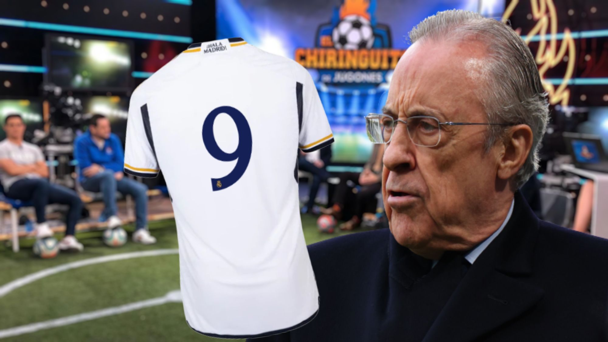 El tertuliano de El Chiringuito que 'ofreció' al Real Madrid el fichaje de un 9 top casi gratis El tertuliano de El Chiringuito que 'ofreció' al Real Madrid el fichaje de un 9 top casi gratis
