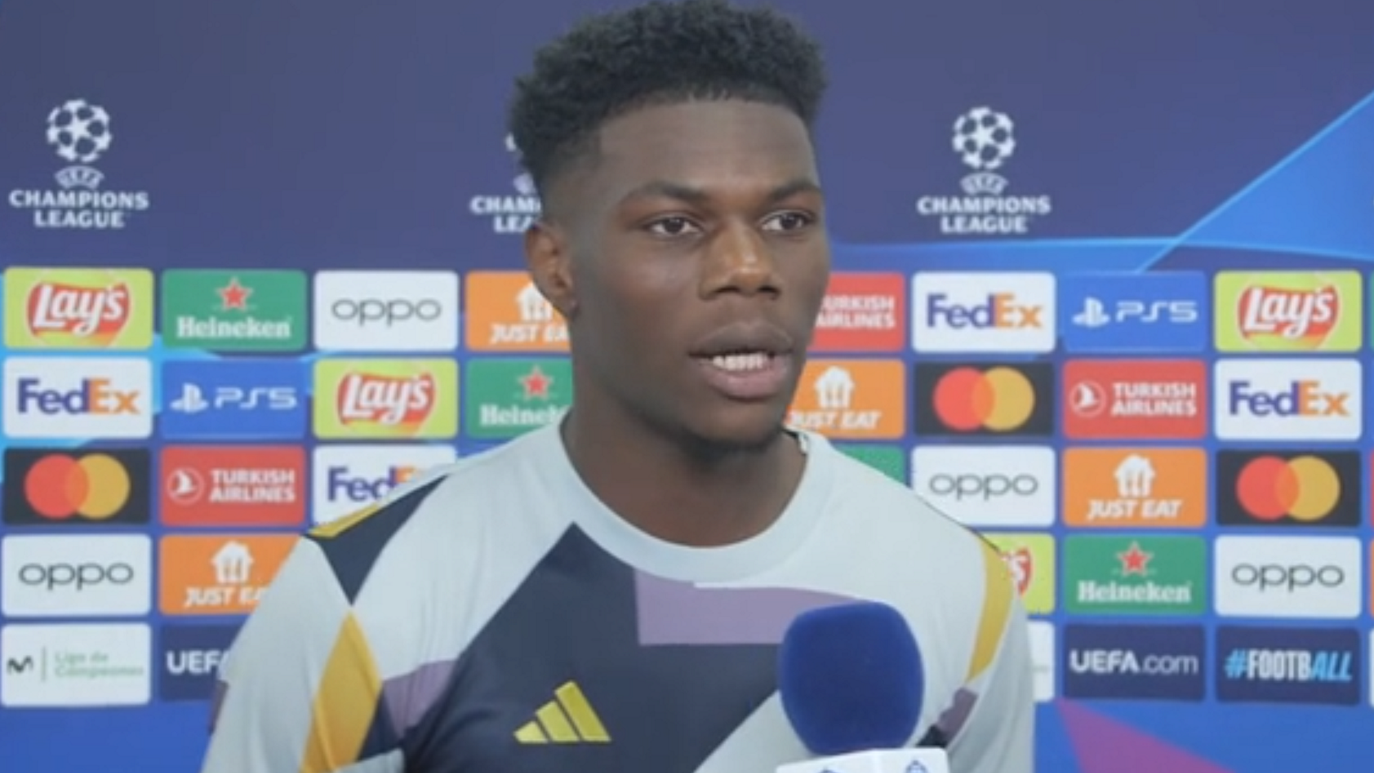 Tchouaméni estalla en zona mixta y reconoce que va a hablar con Ancelotti Tchouaméni estalla en zona mixta y reconoce que va a hablar con Ancelotti