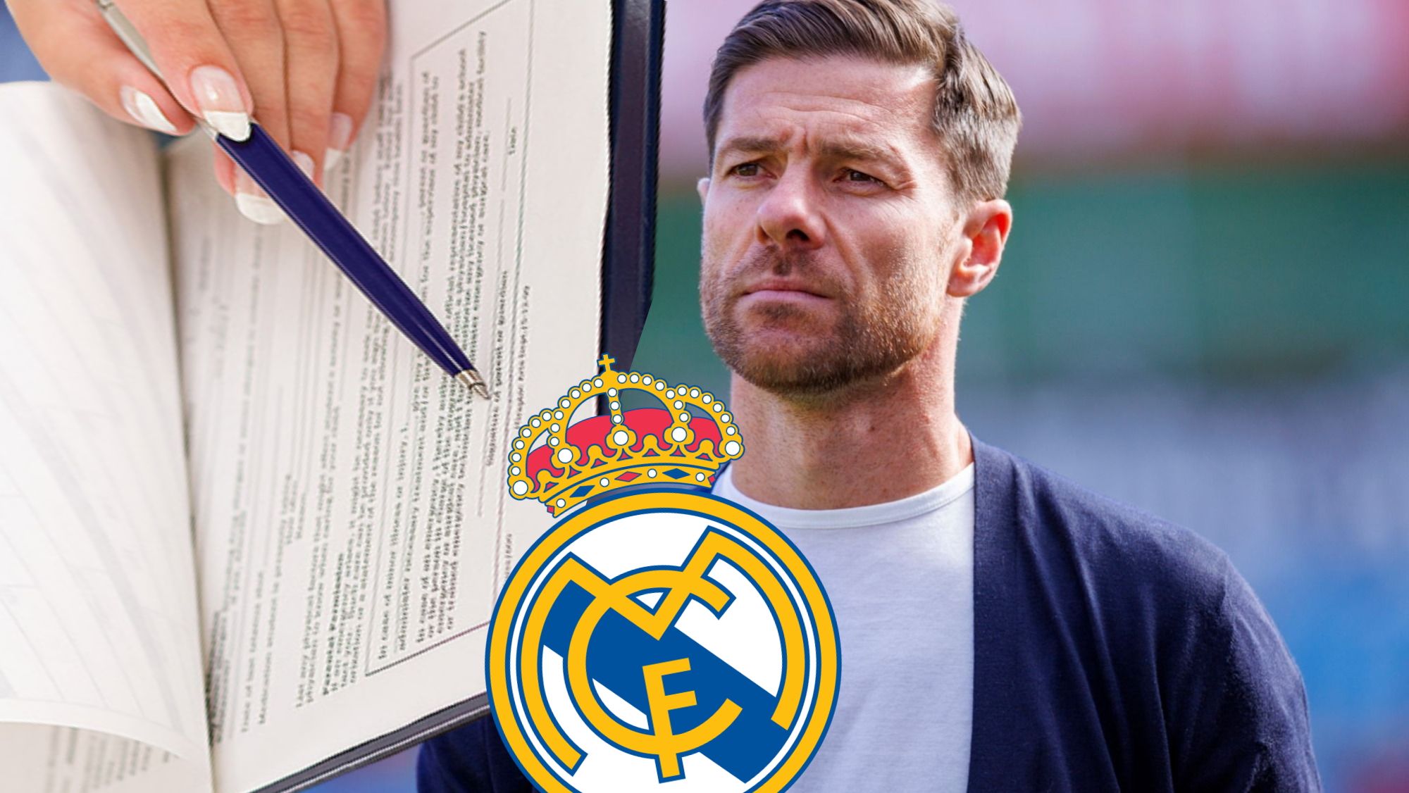 Xabi Alonso, el culpable de una de las últimas firmas del Real Madrid.