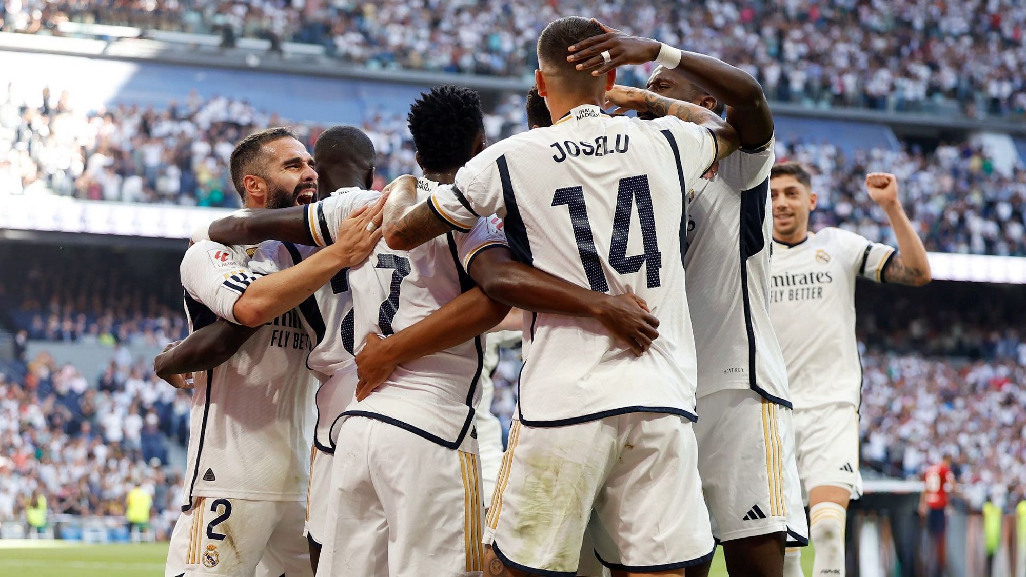 Golazo de Jude Bellingham, uno más, y nos vamos ganando y líderes al descanso Golazo de Jude Bellingham, uno más, y nos vamos ganando y líderes al descanso