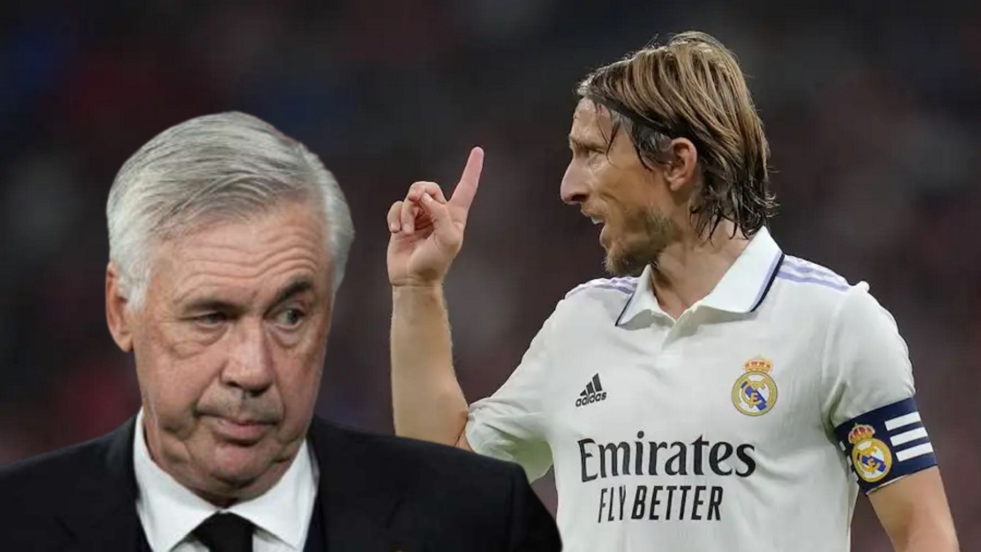 Luka Modric se fue directo a por Ancelotti y se lo dijo a la cara