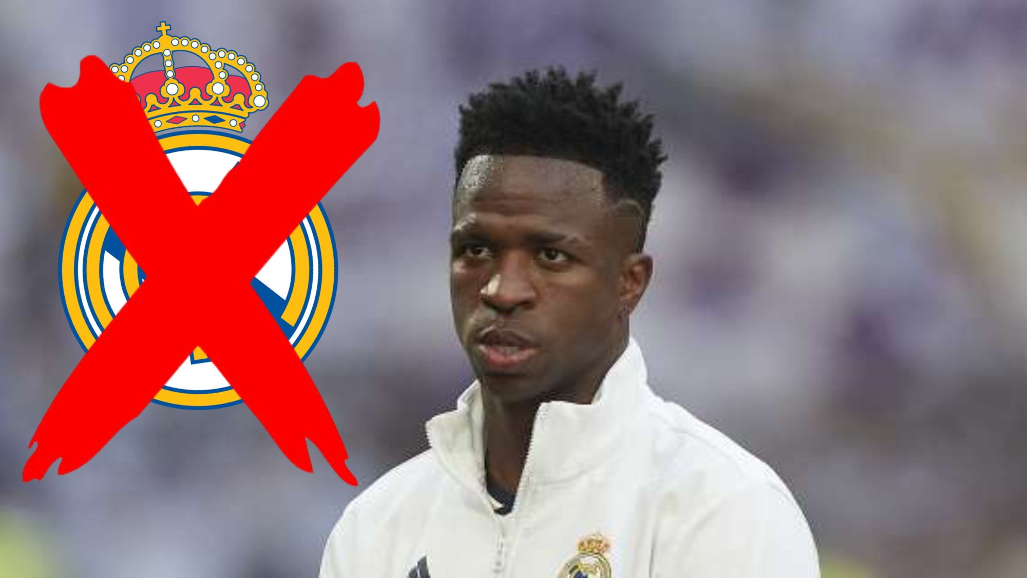 Portazo al Real Madrid, quiere quedarse donde está Vinicius no se lo puede creer