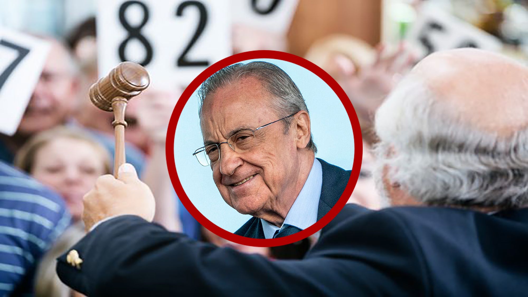 Florentino se planta en 50 ‘kilos’  el presidente no ofrecerá más de esta suma por el jugador de moda