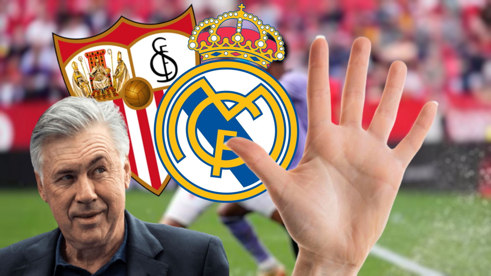 El Madrid quiere una ‘manita histórica’ ante el Sevilla el récord que persigue la escuadra de Ancelotti El Madrid quiere una ‘manita histórica’ ante el Sevilla el récord que persigue la escuadra de Ancelotti