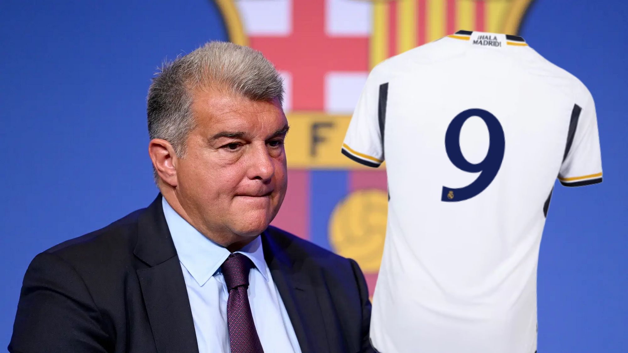 Florentino está más avispado y se adelanta a Laporta el ‘9’ que quita el sueño a Real Madrid y Barça