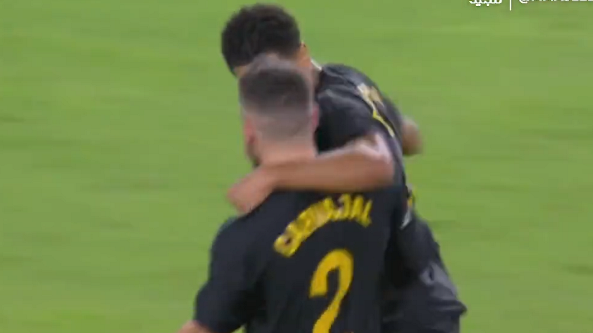 Carvajal se disfraza de Joselu y fusila a Nyland golazo para empatar Carvajal se disfraza de Joselu y fusila a Nyland golazo para empatar