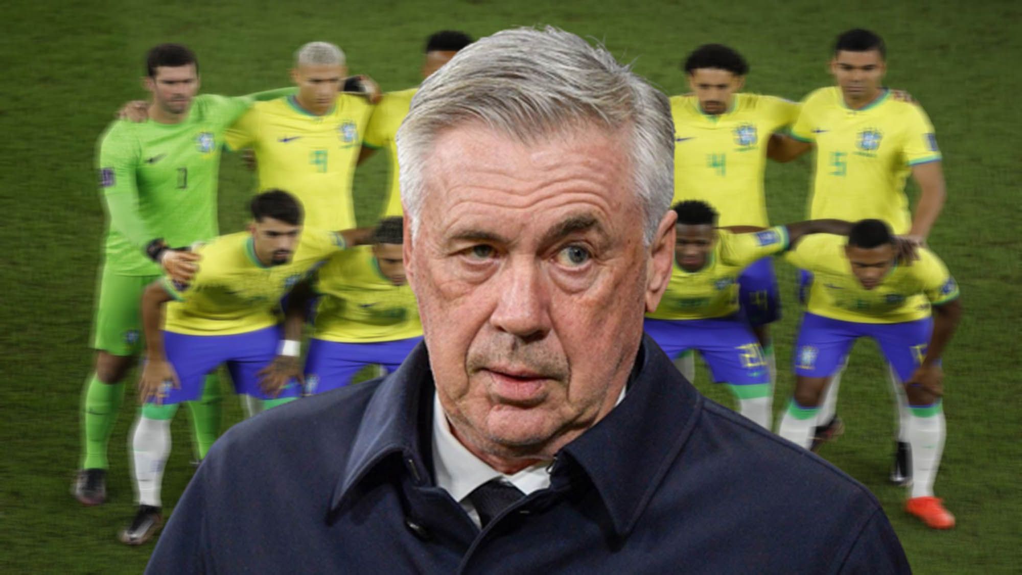 Ancelotti ha tomado una decisión y la Federación Brasileña ya la conocesu postura es inamovible