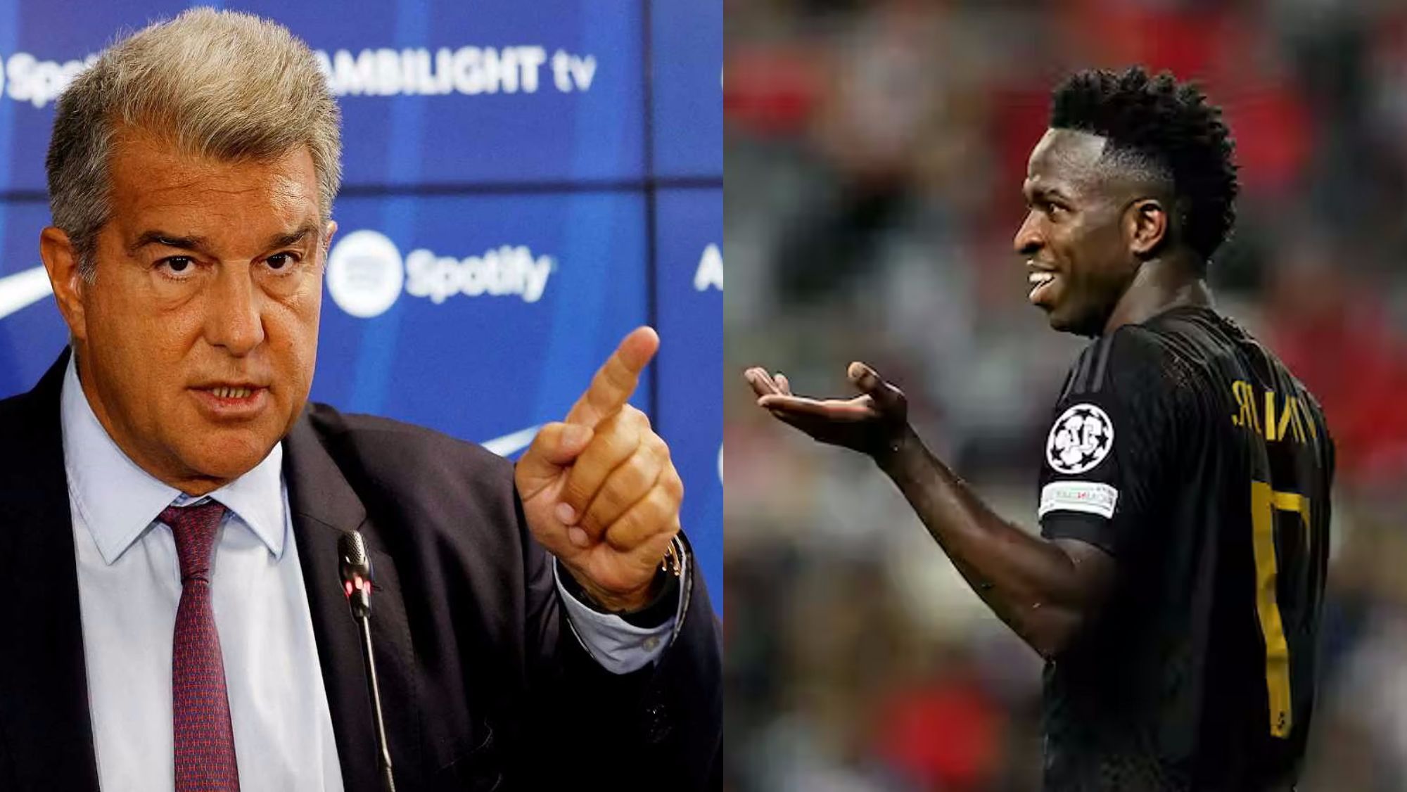 La directiva del Barça calienta el Clásico incitando a la violencia contra Vinicius