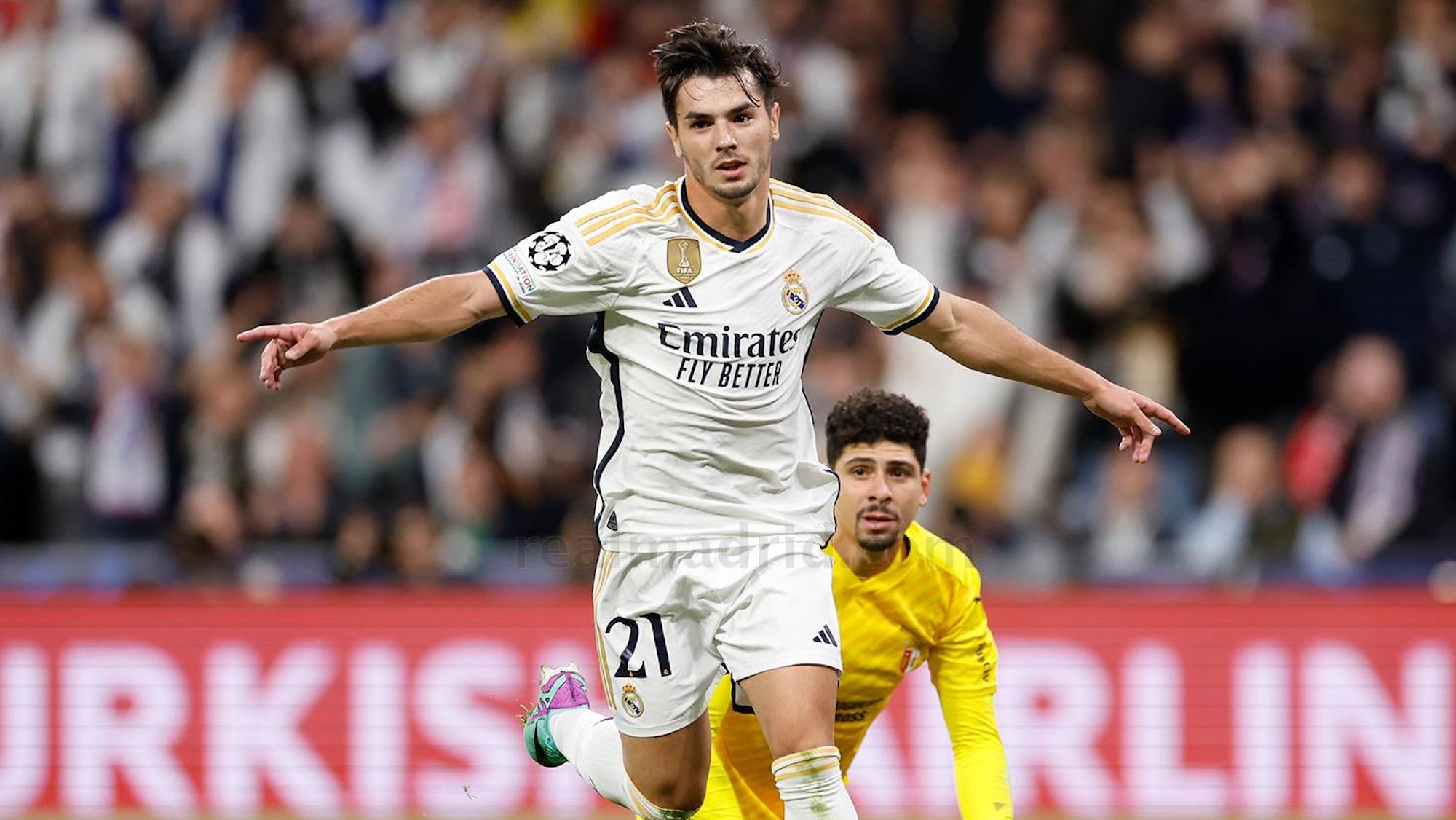 Gol, partidazo y una gran reclamación la actuación de Brahim ante el Braga traerá cola