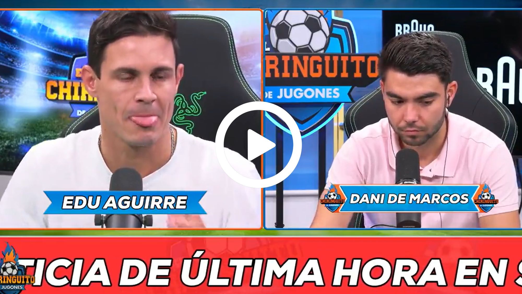 La viral frase de Edu Aguirre sobre Mbappé