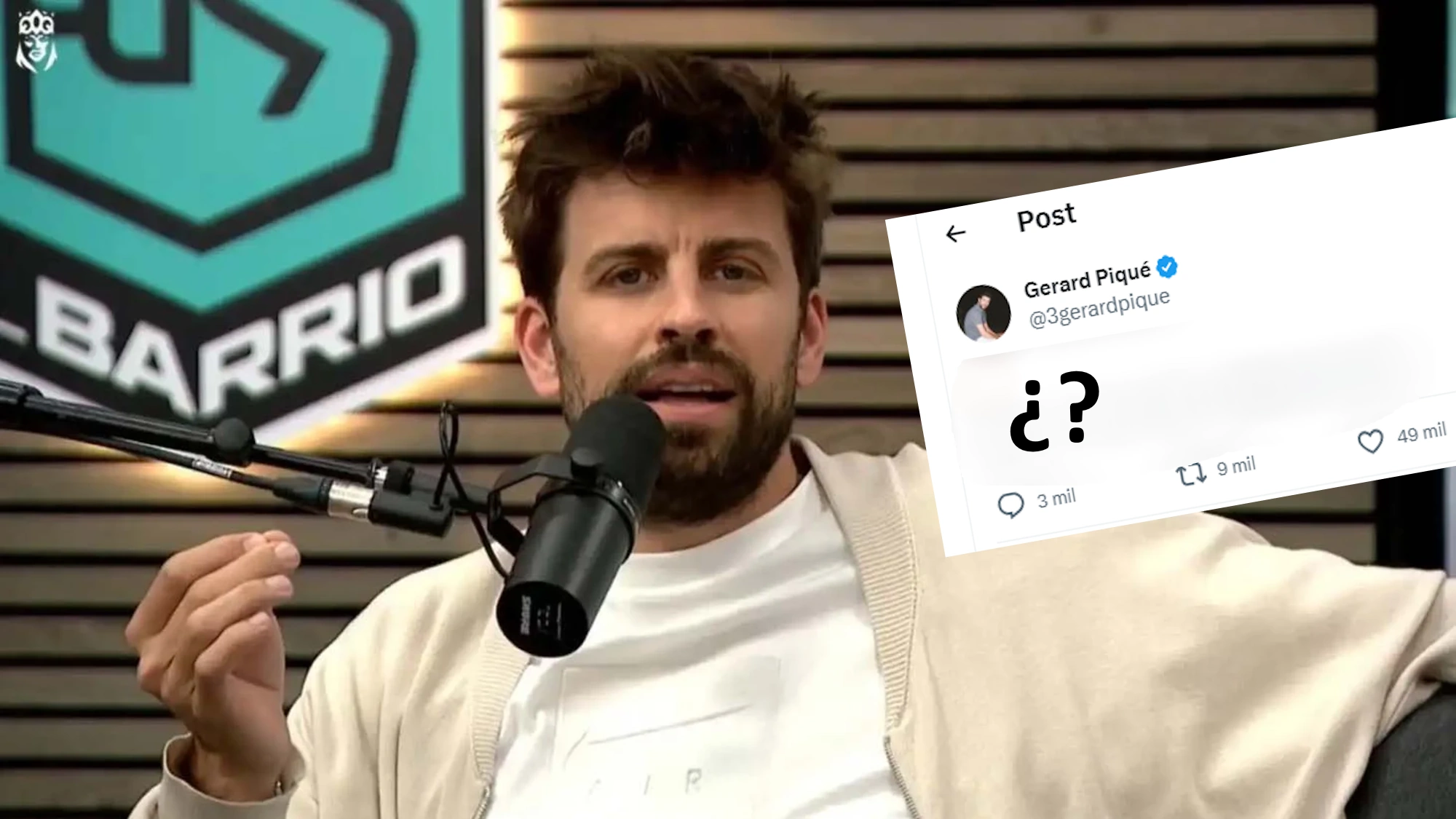 Piqué sigue haciendo gala de su antimadridismo y aviva la polémica su último tuit es bochornoso