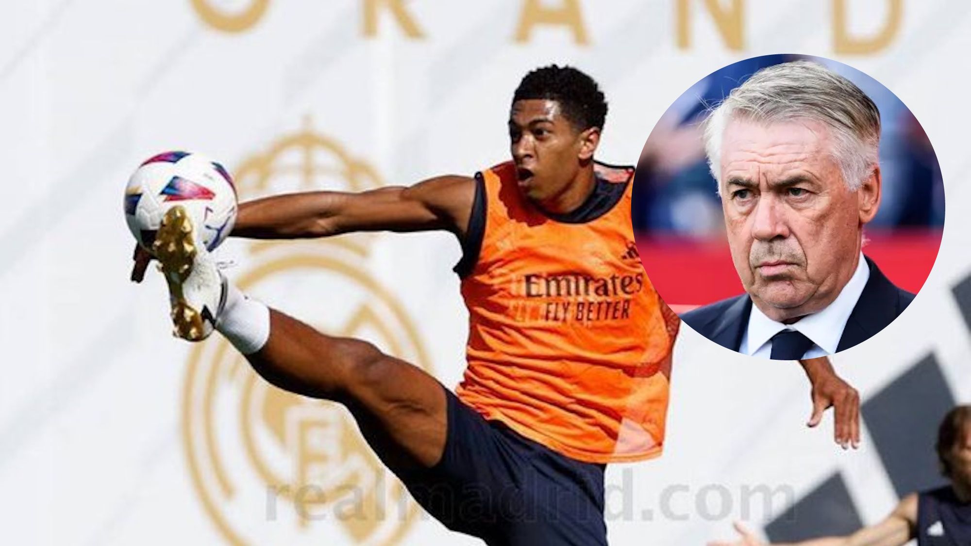 Ancelotti fue claro antes de iniciar el entrenamiento, sorprendió con sus palabras