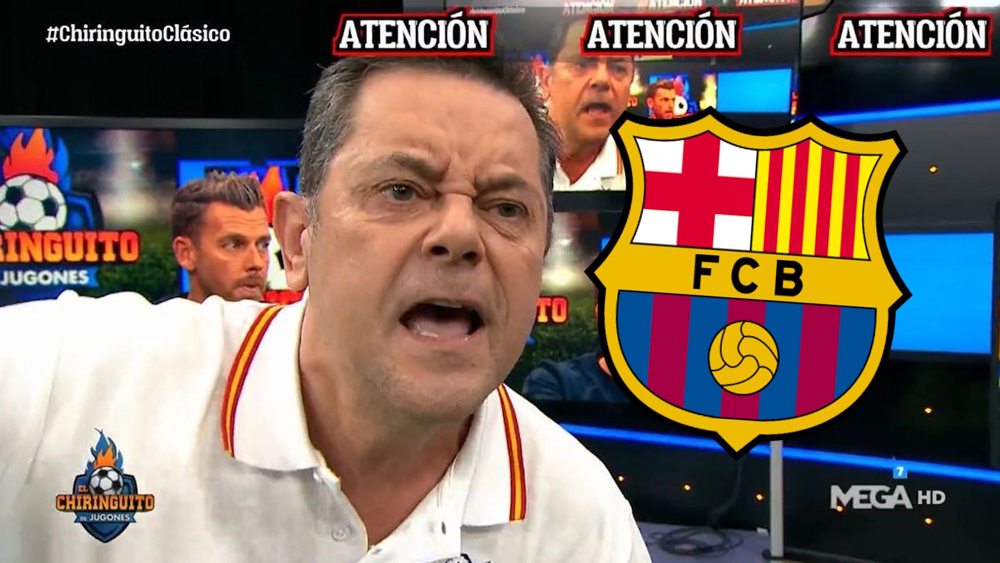 Tomás Roncero, azote culé, desquicia al barcelonismo con un solo post en redes Tomás Roncero, azote culé, desquicia al barcelonismo con un solo post en redes