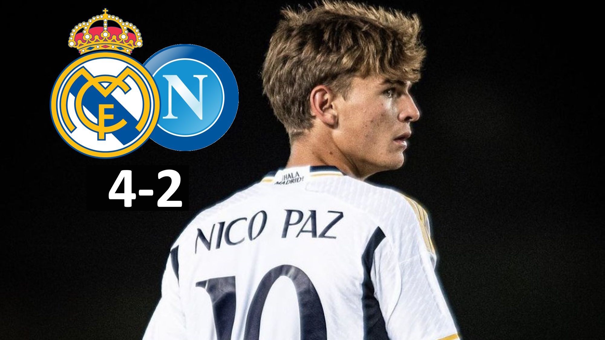 Real Madrid 4 2 Nápoles Real Madrid 4 2 Nápoles