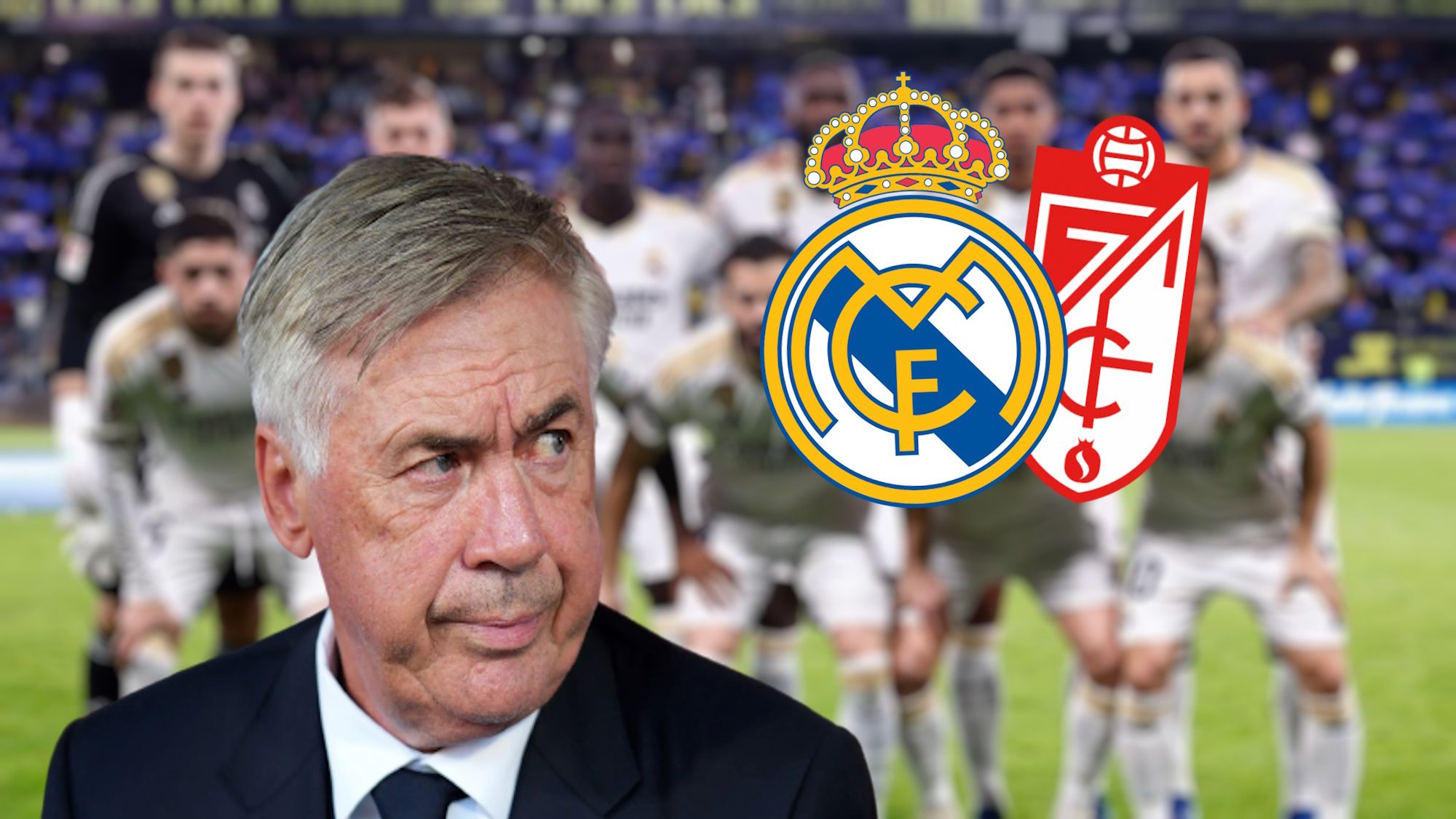El once inicial que se plantea presentar Carlo Ancelotti ante el Granada más de una sorpresa