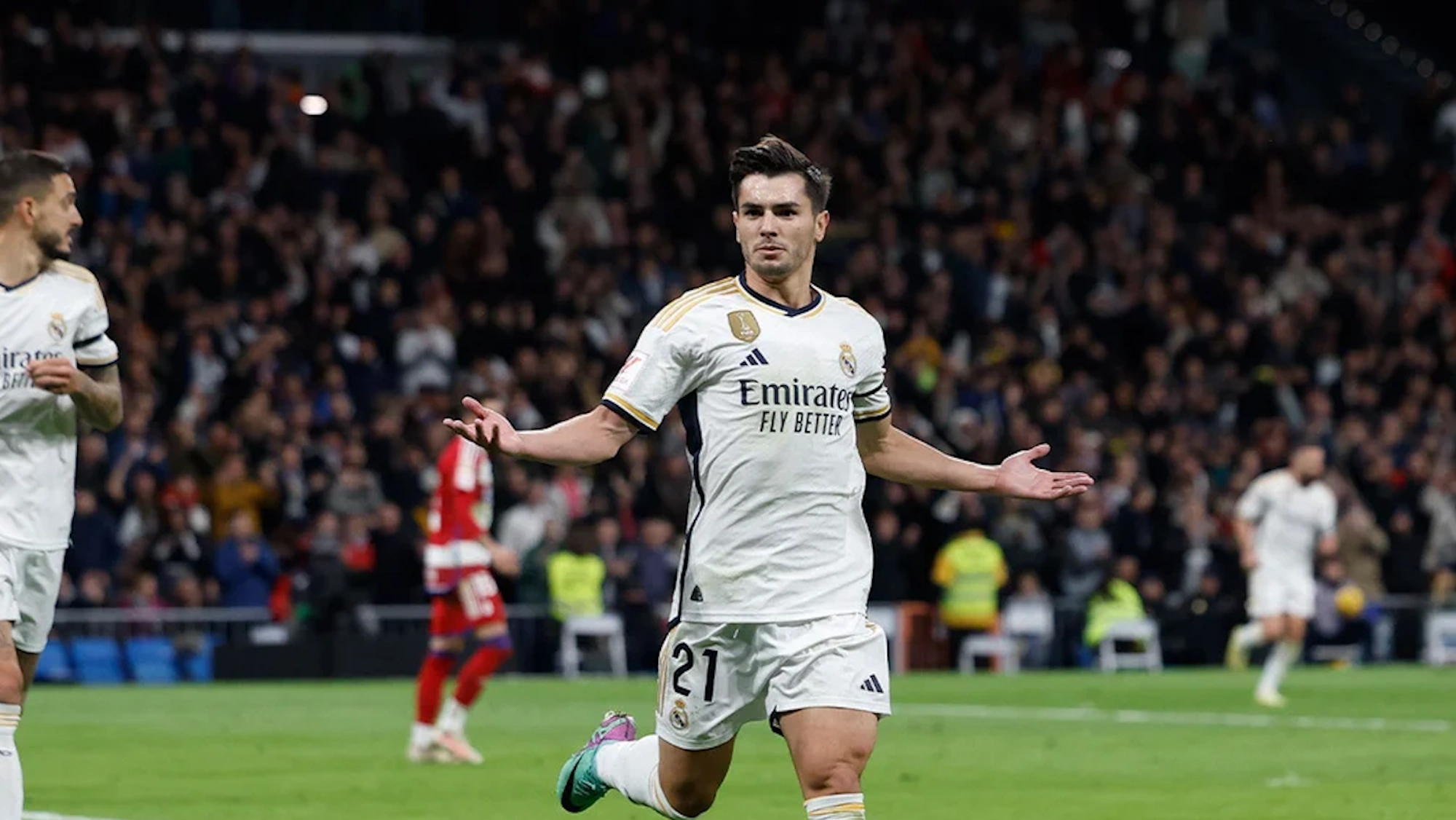 La imagen impactante del partido la ha protagonizado Brahim su gesto da la vuelta al mundo